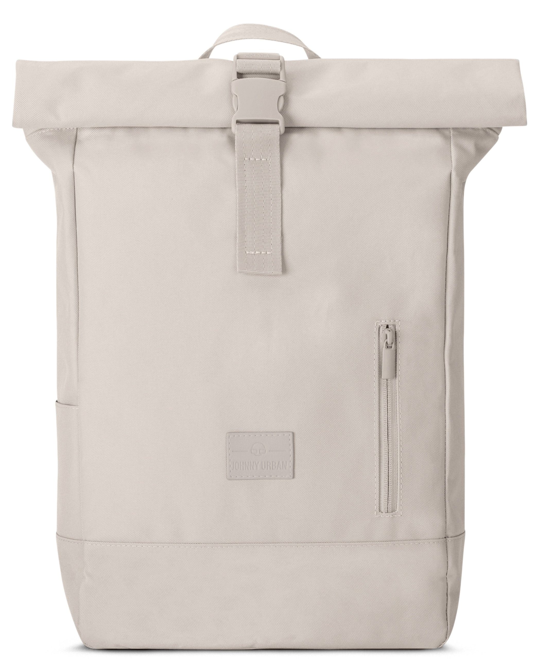 Johnny Urban Cityrucksack Robin Medium, Rolltop Damen Herren, Laptop Fach (1-tlg), Wasserabweisend