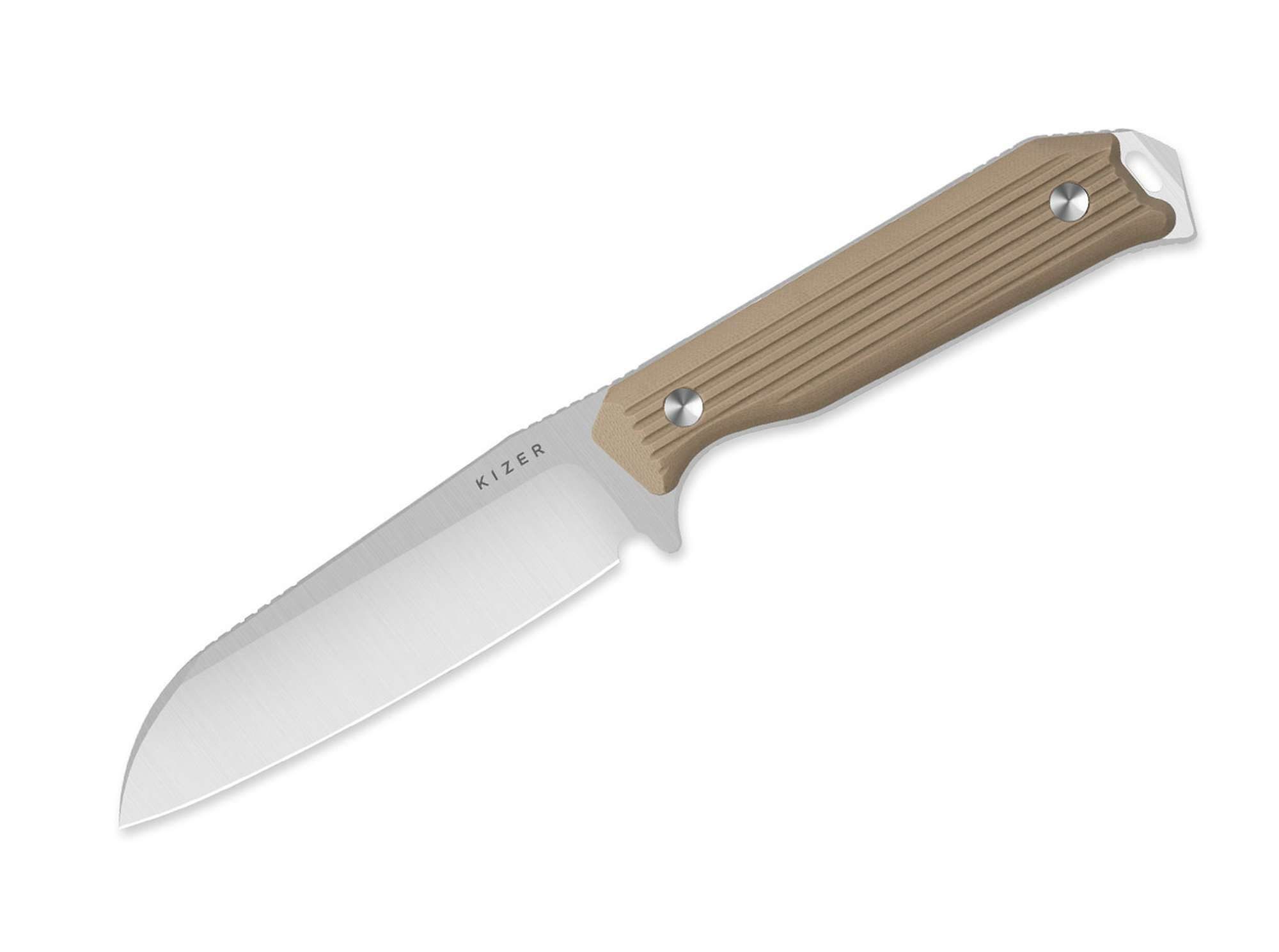 Kizer Taschenmesser Kizer Begleiter Fix AEB-L Tan G10