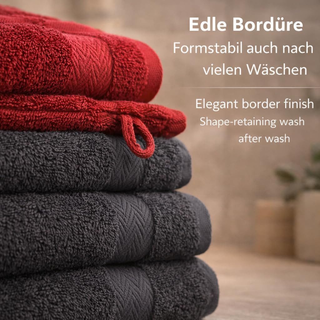 Betz Handtuch Set 12-tlg. Handtücher-Set Premium, 100% Baumwolle (Set, 12-St), 2 Duschtücher, 4 Handtücher, 2 Gästetücher, 2 Seiftücher, 2 WH