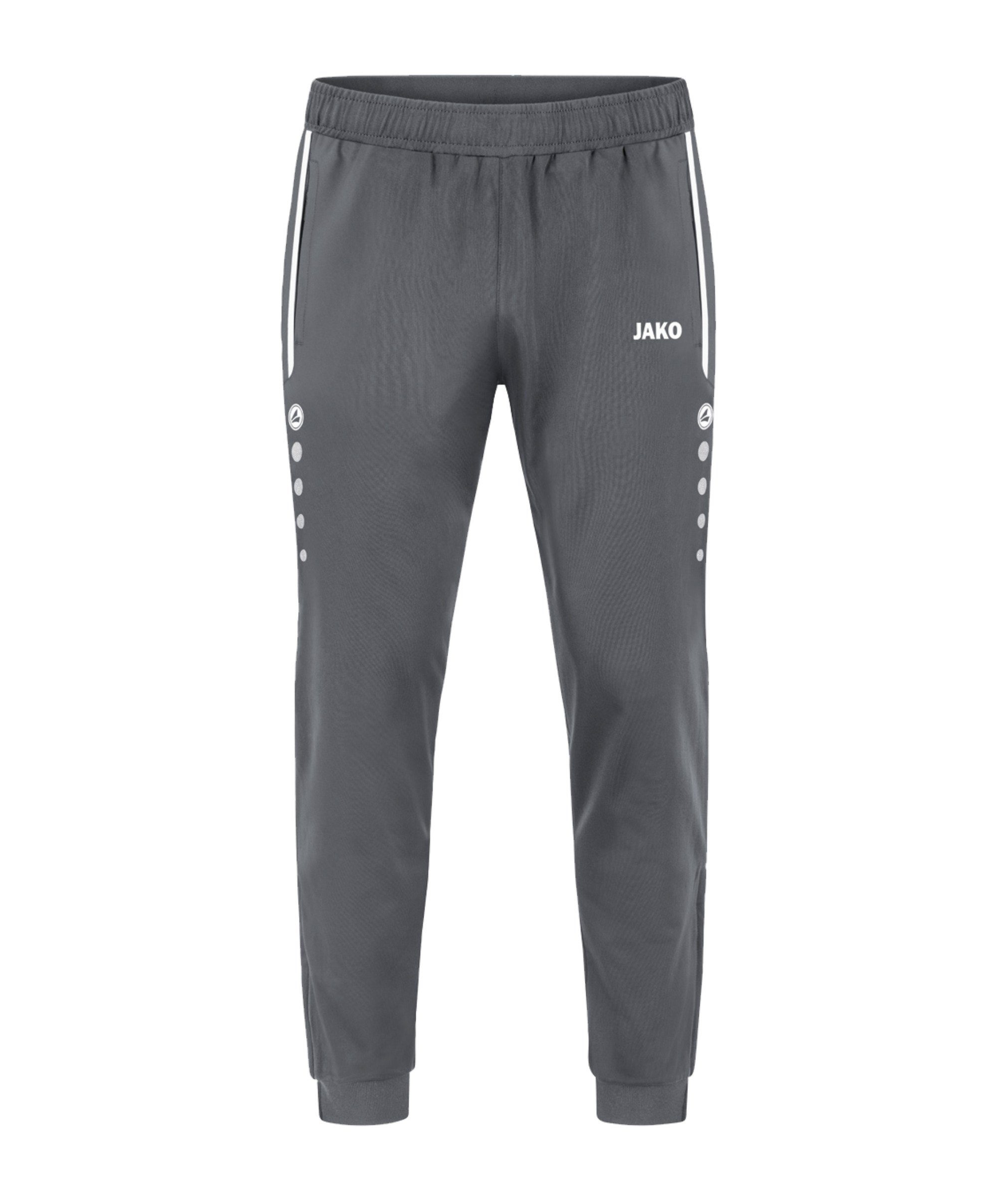 Allround Jako grau Sporthose Polyesterhose Kids