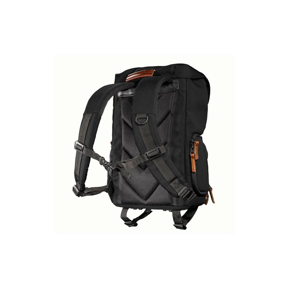 mantona Fototasche Fotorucksack Luis junior schwarz Retro