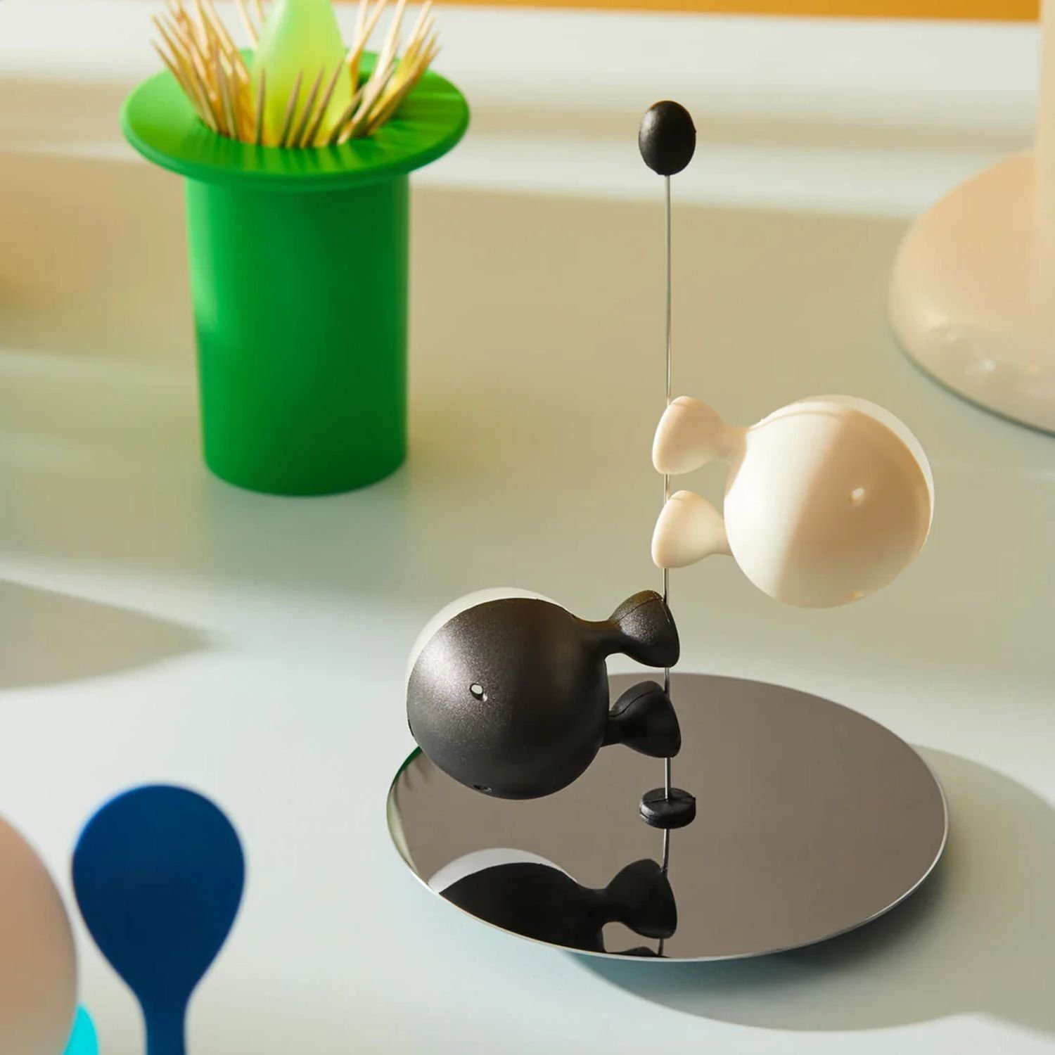 Alessi Salz- / Pfefferstreuer Lilliput, (Set, 2-tlg)