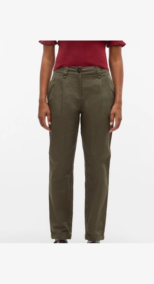 Vero Moda Bundfaltenhose VMCHIRA MW BARREL PANT