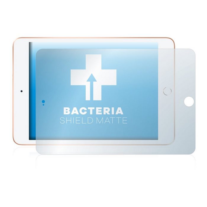 upscreen Schutzfolie für Apple iPad Mini 5 2019 (im Querformat 5. Gen) Displayschutzfolie Folie Premium matt entspiegelt antibakteriell