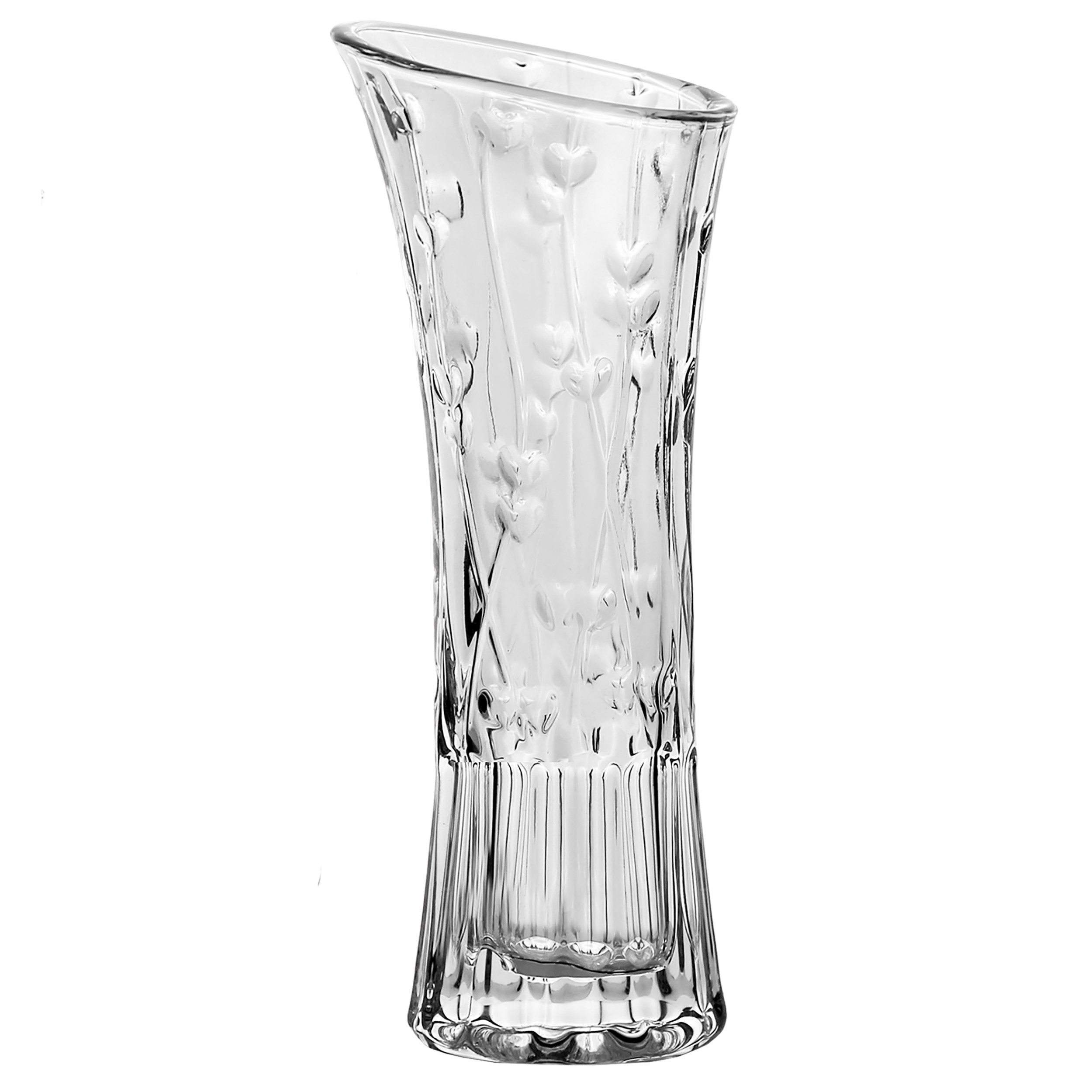 Annastore Tischvase Glasvase mit Musterung H günstig online kaufen