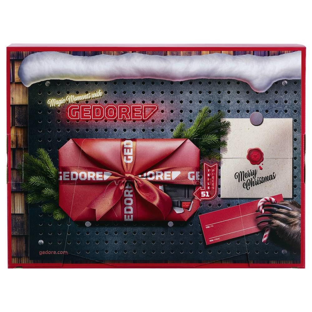 Gedore Adventskalender Adventskalender 2025 Werkzeug Adventskalender Altersklasse Unabhängig