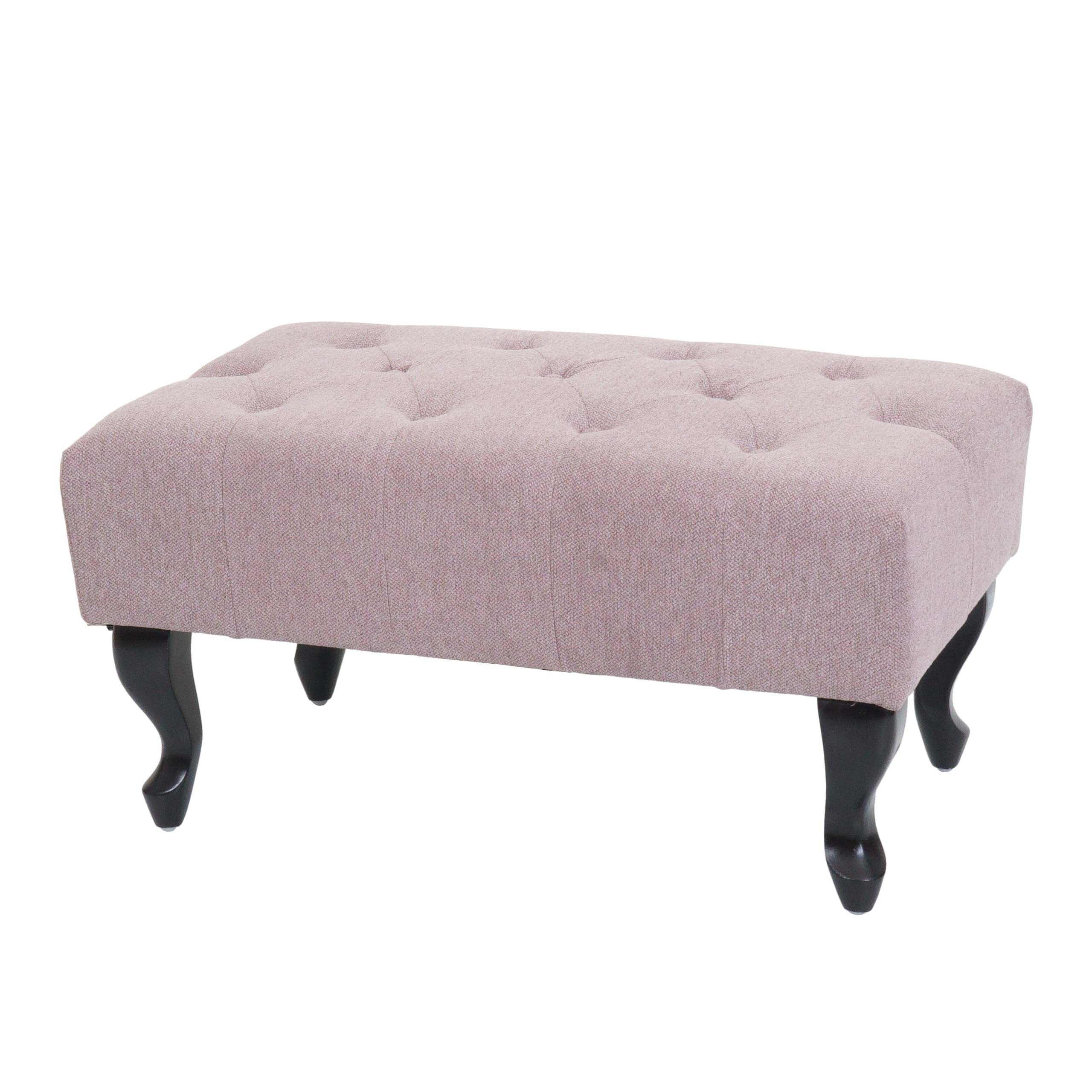 MCW Hocker Chesterfield Oxford-H, Fußbodenschoner, Chesterfield-Steppung, günstig online kaufen