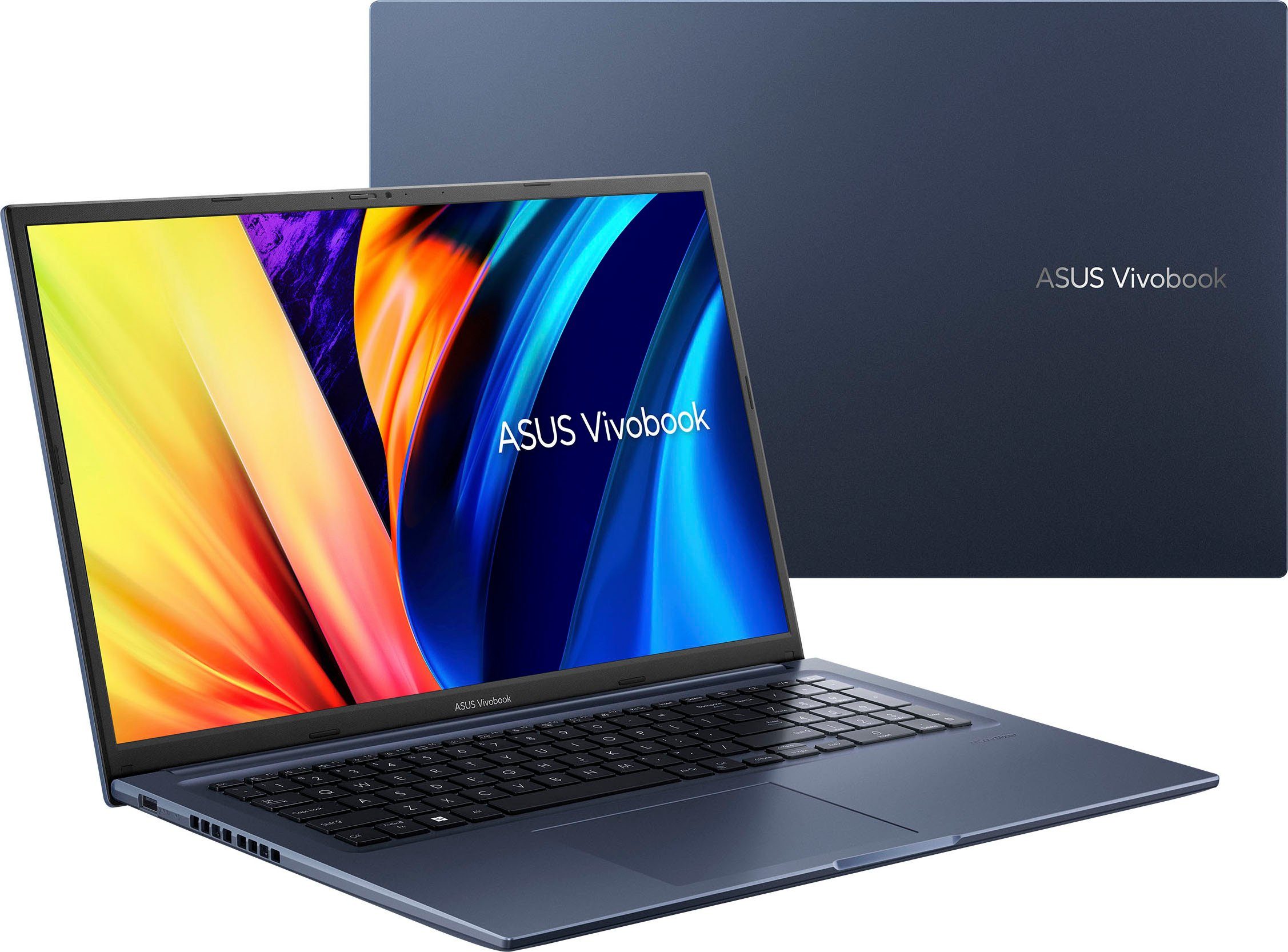 Ryzen Zoll, 7 Radeon, Notebook AMD 5800H, GB 512 17X cm/17,3 SSD) (43,9 Asus M1703QA-AU075W Vivobook