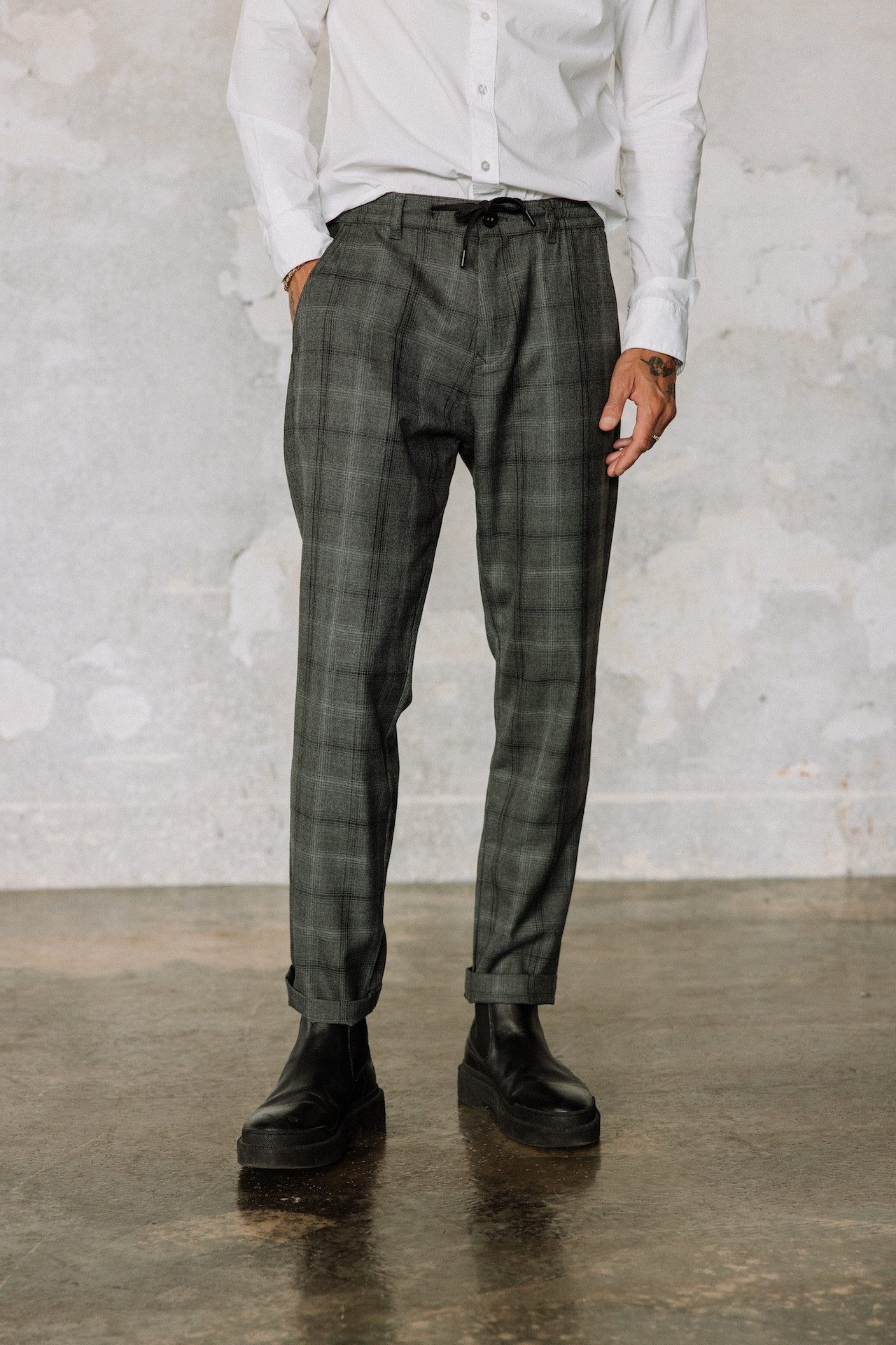 Freeman T. Porter Chinohose Derek Alias - Relaxed Fit Hose - Stoffhose - Businesshose