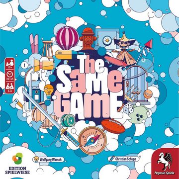 Pegasus Spiele Spiel, Familienspiel 59059E - The Same Game Edition Spielwiese English Edition GB, Familienspiel