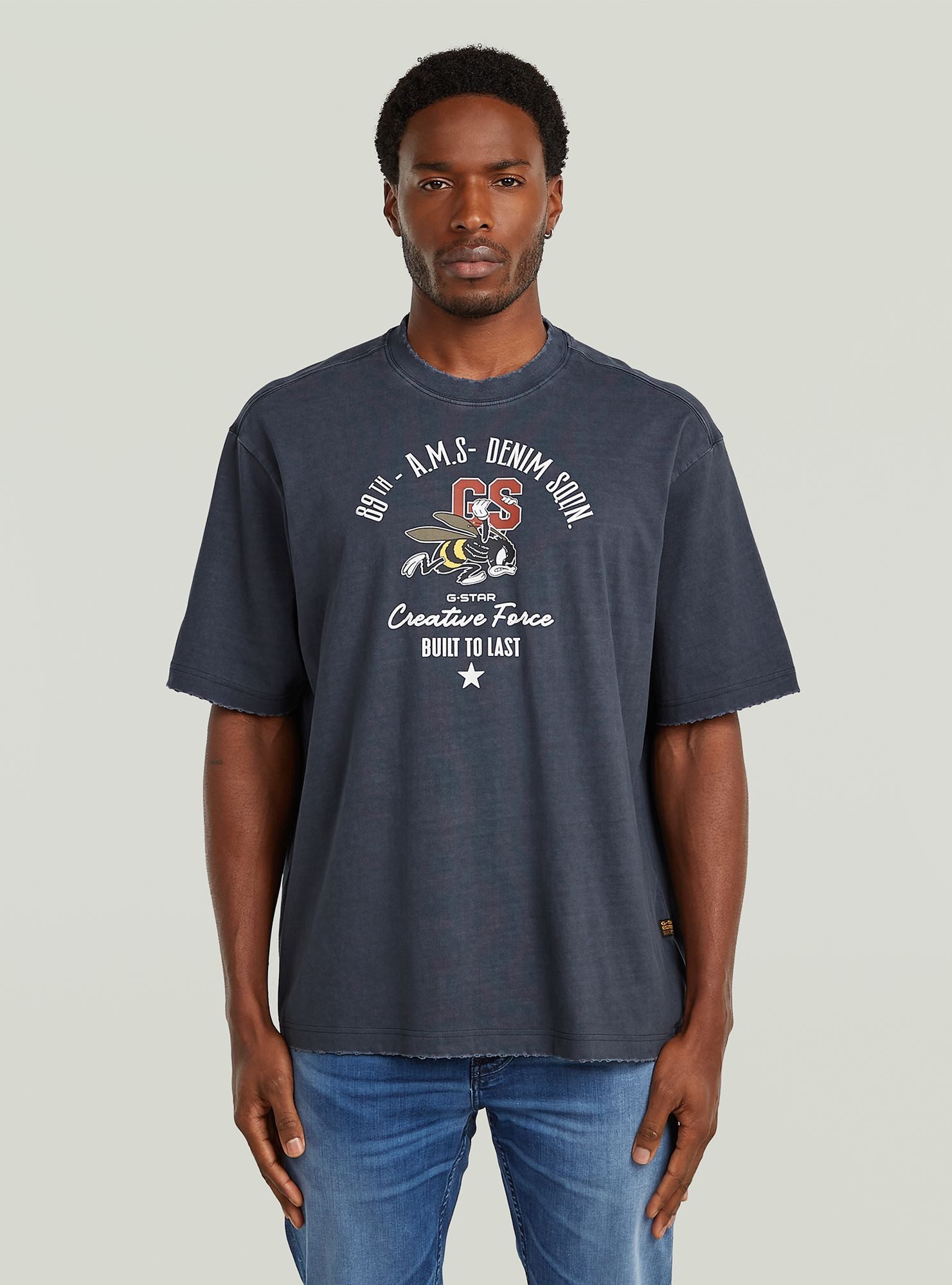 T-Shirt Angry Bee Loose T-Shirt