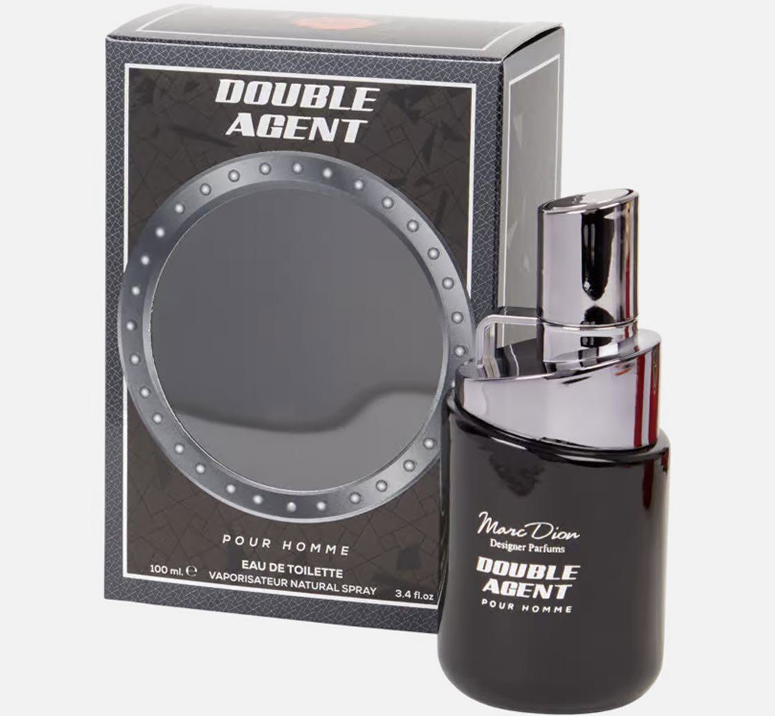 Spectrum Eau de Parfum Marc Dion Double Agent Eau De Toilette for Men 100 ml black