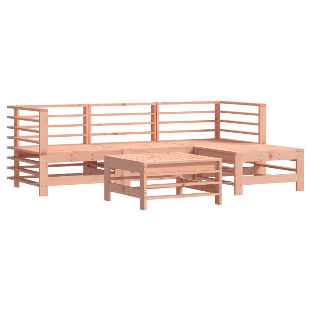 vidaXL Gartenlounge-Set 5-tlg. Garten-Lounge-Set mit Kissen günstig online kaufen