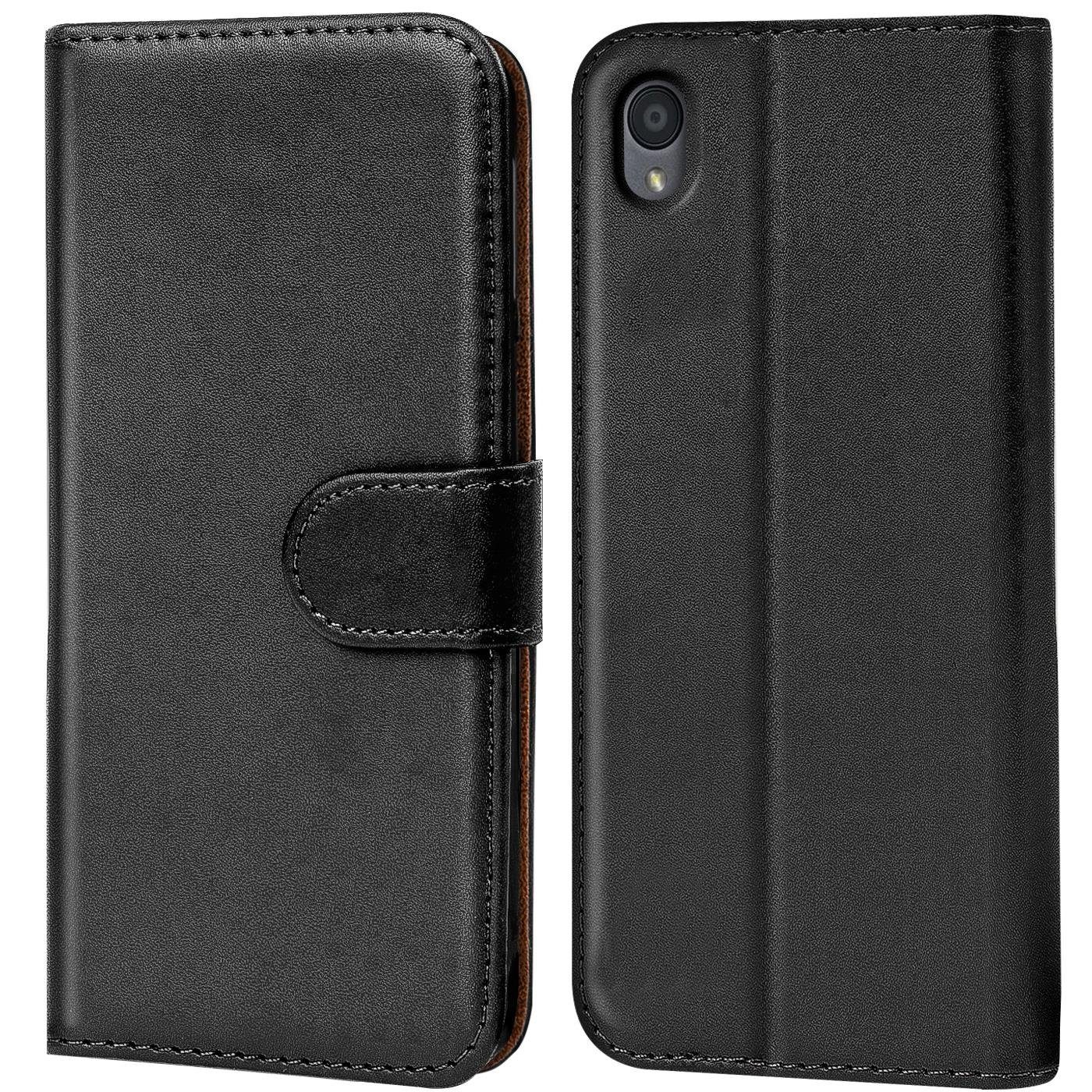 CoolGadget Handyhülle Wallet Klapp Tasche Book Case für ZTE Blade A3 2019 5 Zoll, Hülle Klapphülle Flip Cover Etui Schutzhülle