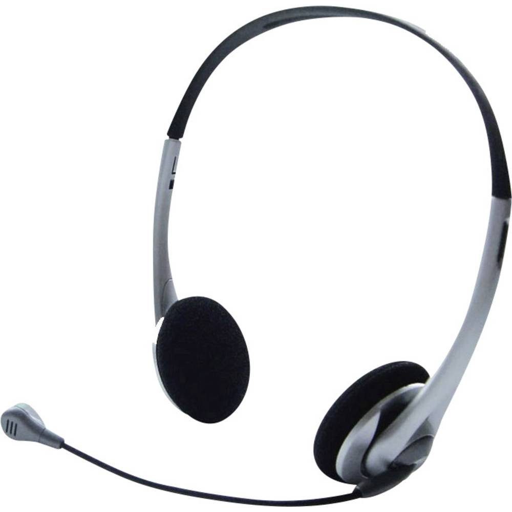 Faltbar) (Lautstärkeregelung, Kopfhörer Stereo-Headset Basetech