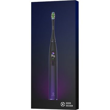 Oclean Schallzahnbürste X Pro - Elektrische Zahnbürste - purple