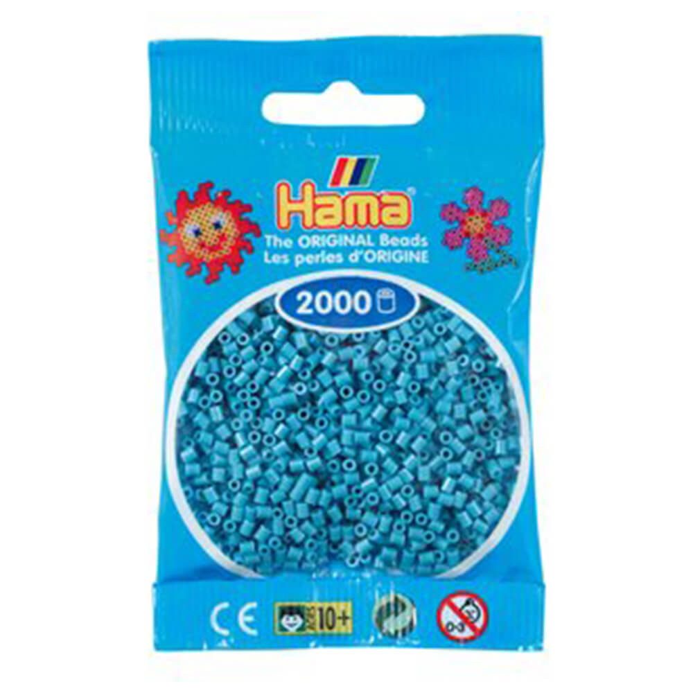 Hama Perlen Bügelperlen Hama Beutel mit 2000 Mini-Bügelperlen
