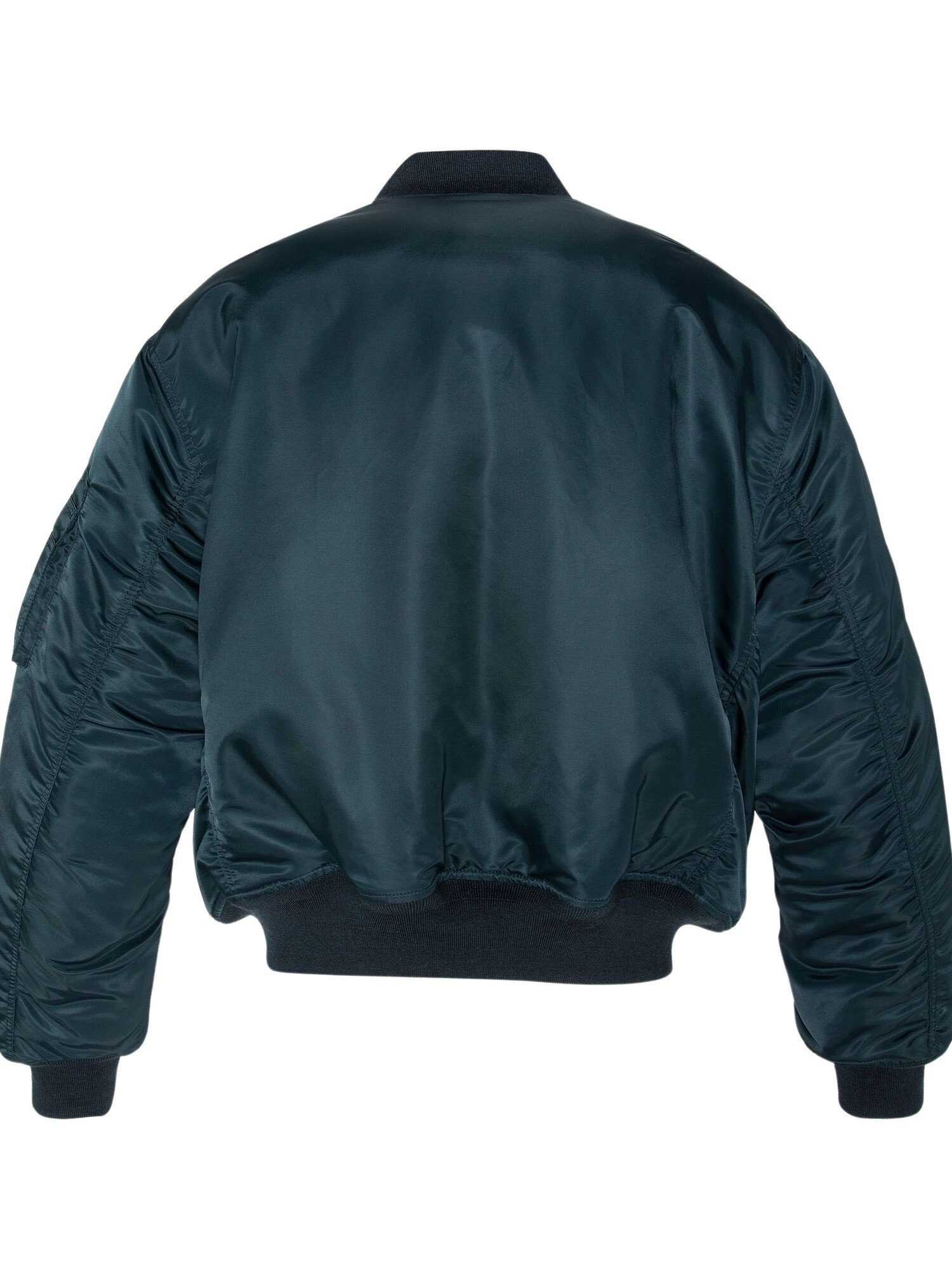 Bomberjacke 90's fit bomber MA-1 Schott (1-St) dunkelblau Eco-friendly jacket Jacke NYC