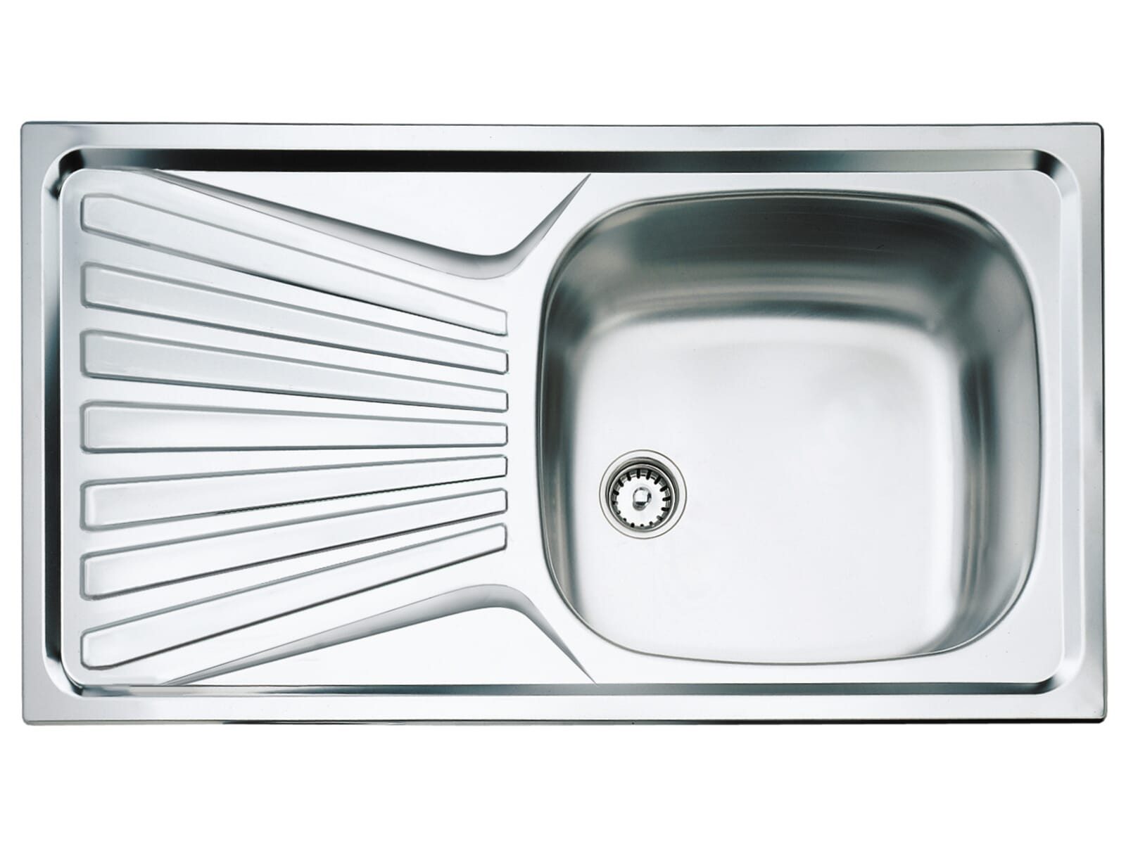 Teka Edelstahlspüle Deva 45 I-CN 1B 1D, rechteckig, 78/44 cm, (1 St)