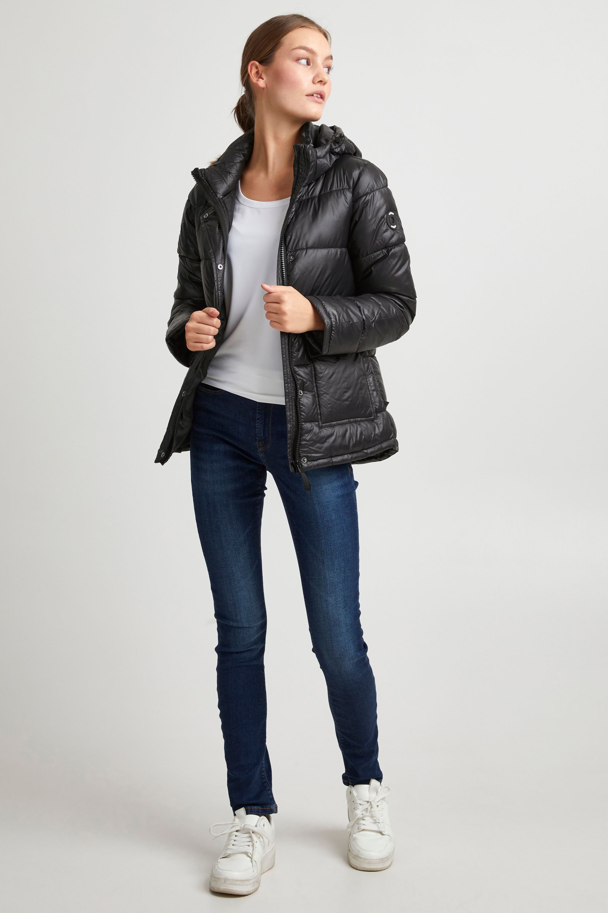 OXMO Winterjacke OXDilja Winterjacke mit Kapuze