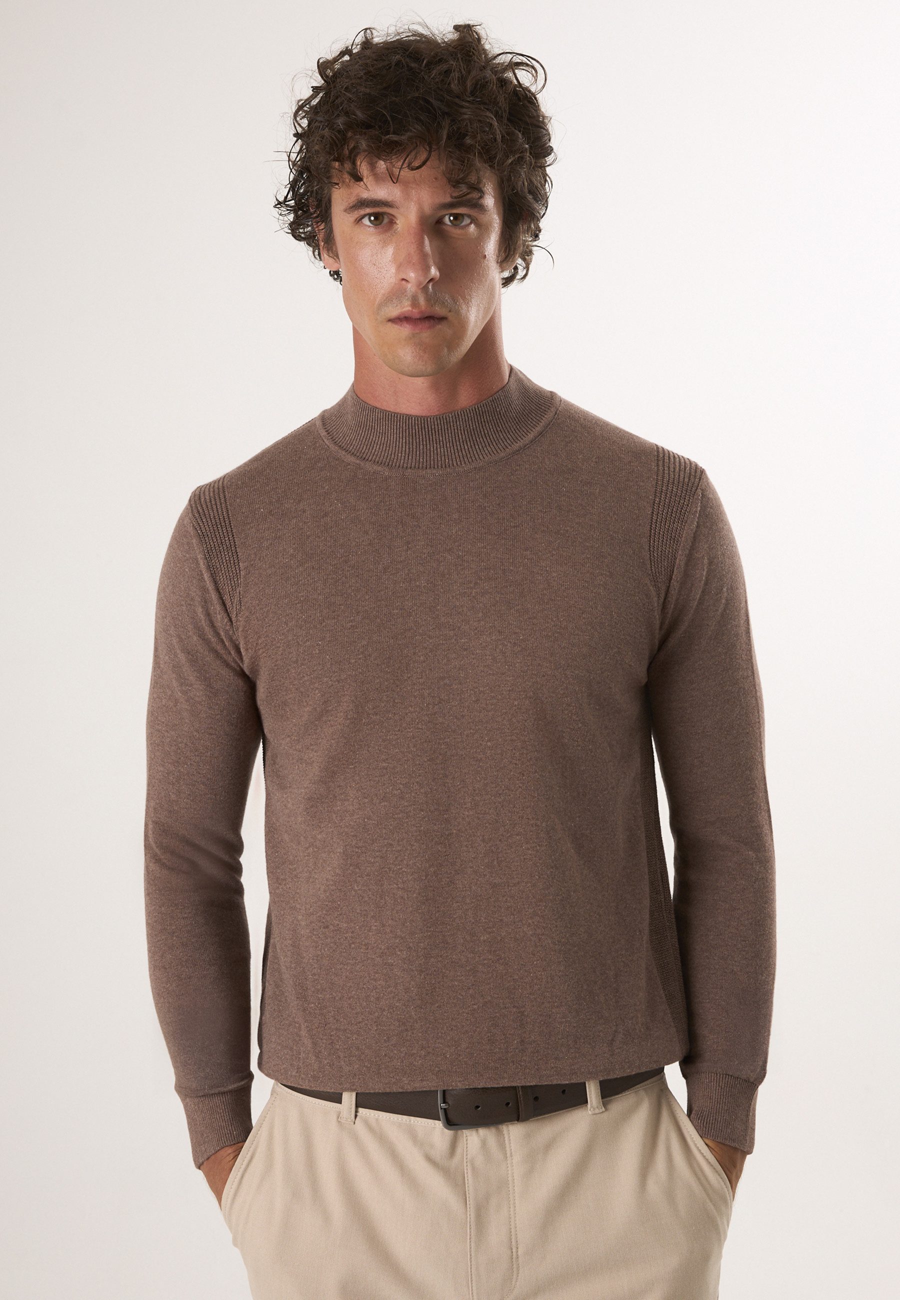 Felix Hardy Rollkragenpullover Halber Rollkragenpullover