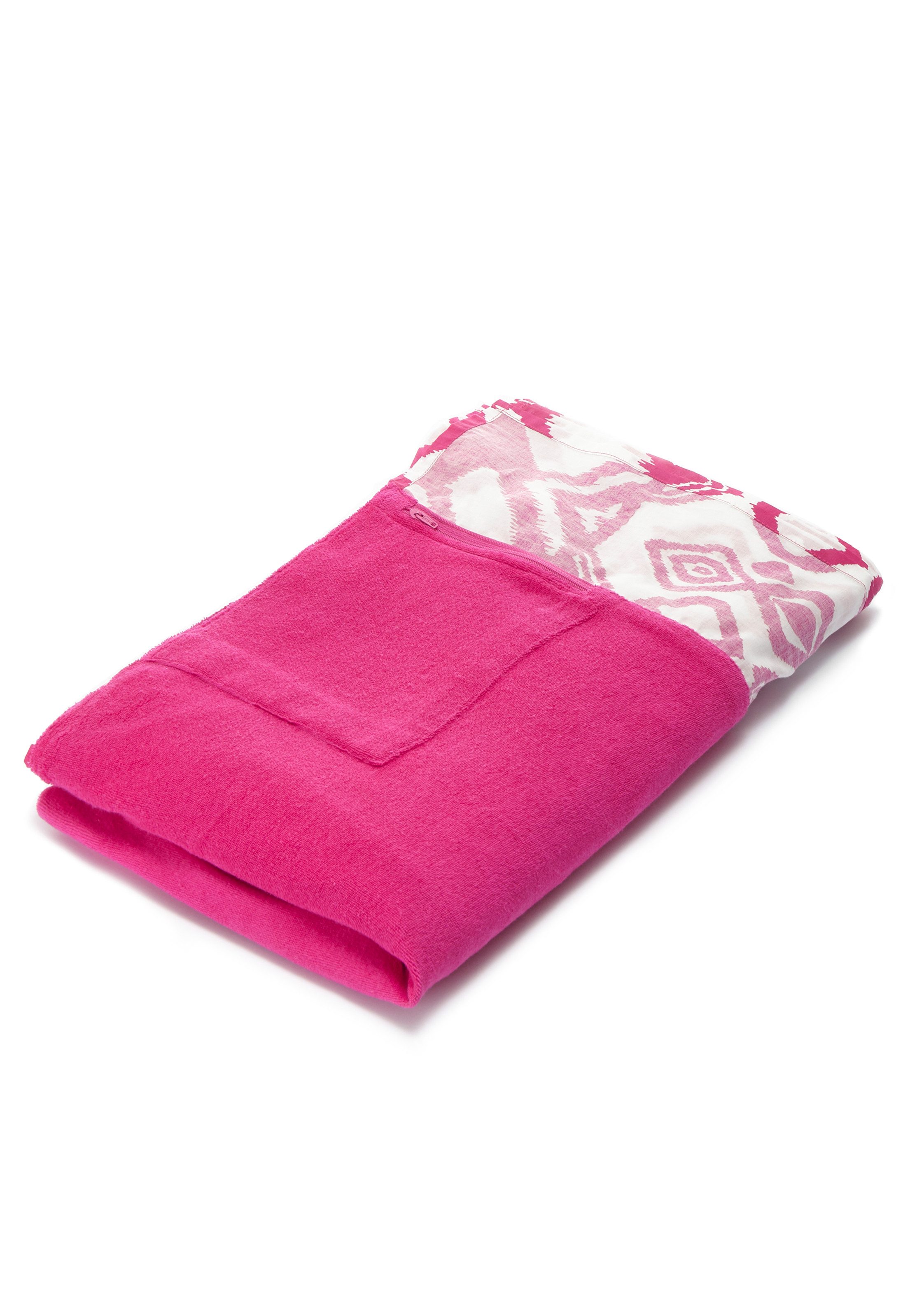LASCANA Strandtuch Handtuch, (1-St), Hamamtuch, Badetuch, Sommertuch mit kleiner Tasche