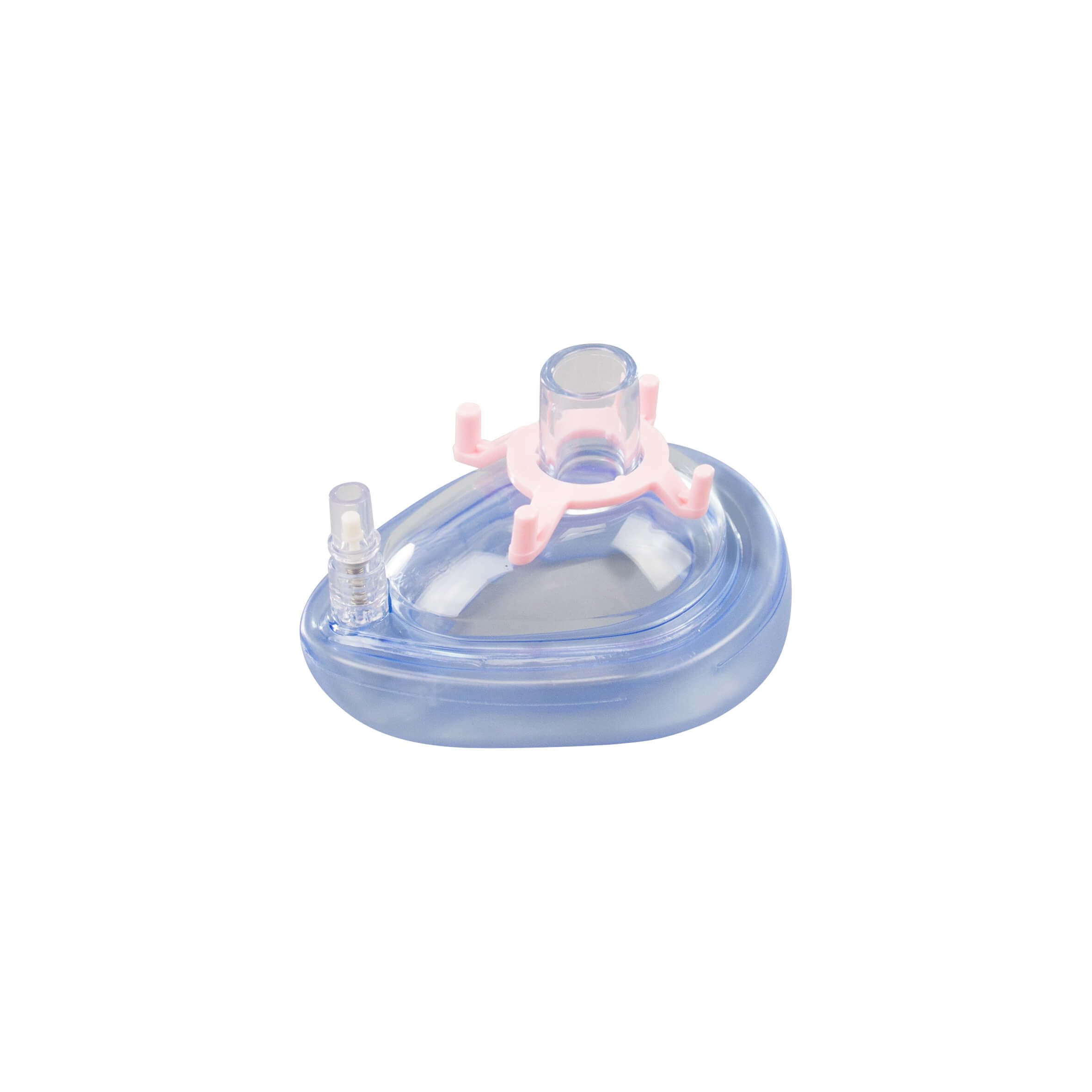 HUM Gesellschaft für Homecare und Medizintechnik mbH Erste-Hilfe-Set HUM AERObag Beatmungsmasken PVC mit Hakenring Gr. 1