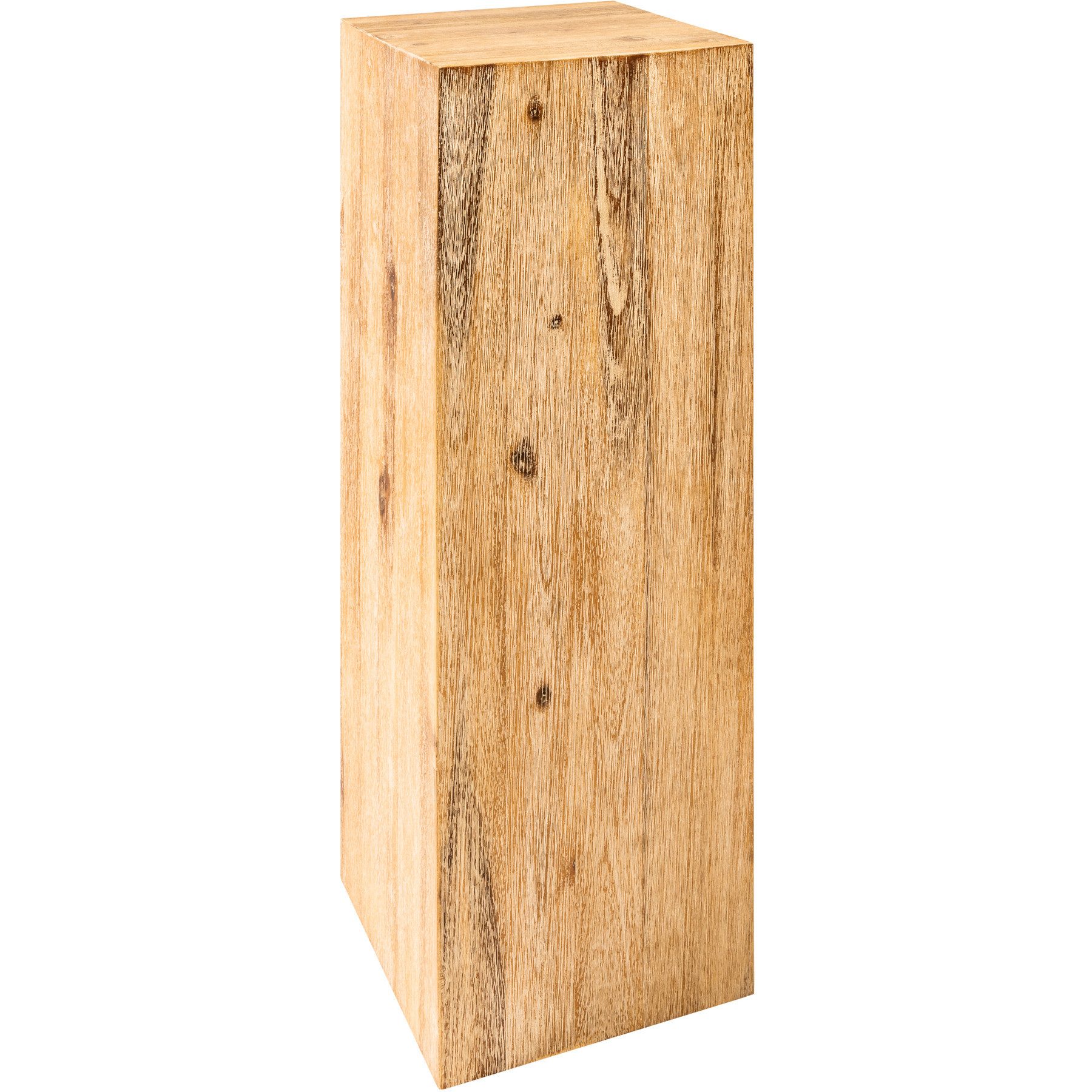 riess-ambiente Beistelltisch COLUMNA 75cm teakgrau / natur (Einzelartikel, günstig online kaufen