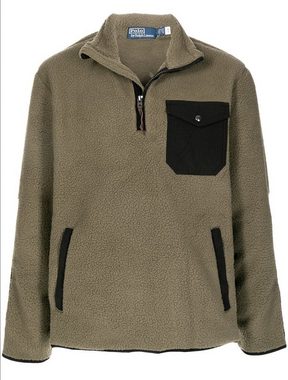 Ralph Lauren Winterjacke POLO RALPH LAUREN Hybrid Zip Fleece Jumper Sweater Sweatshirt Pulli Pu