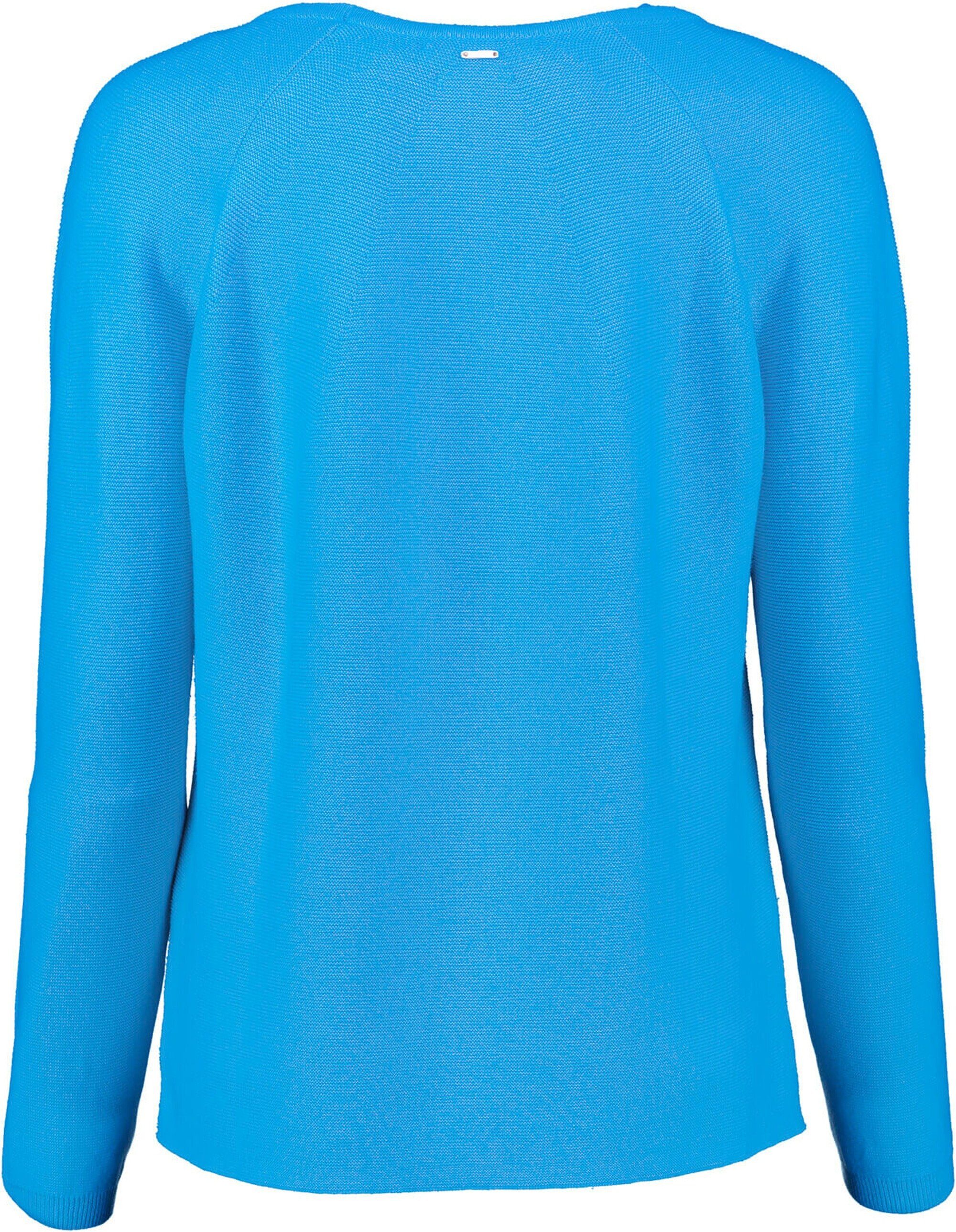 Brax Strickpullover BRAX Pullover Lesley blau im trendigen Linksstrick günstig online kaufen