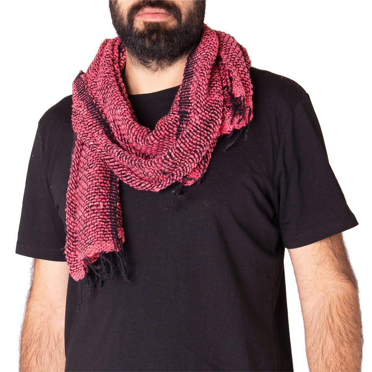 PANASIAM Schal Locker gewebter Baumwollschal in vielen schönen Farben auch als, Stola oder Schultertuch tragbar kuschelig für Herbst und Winter