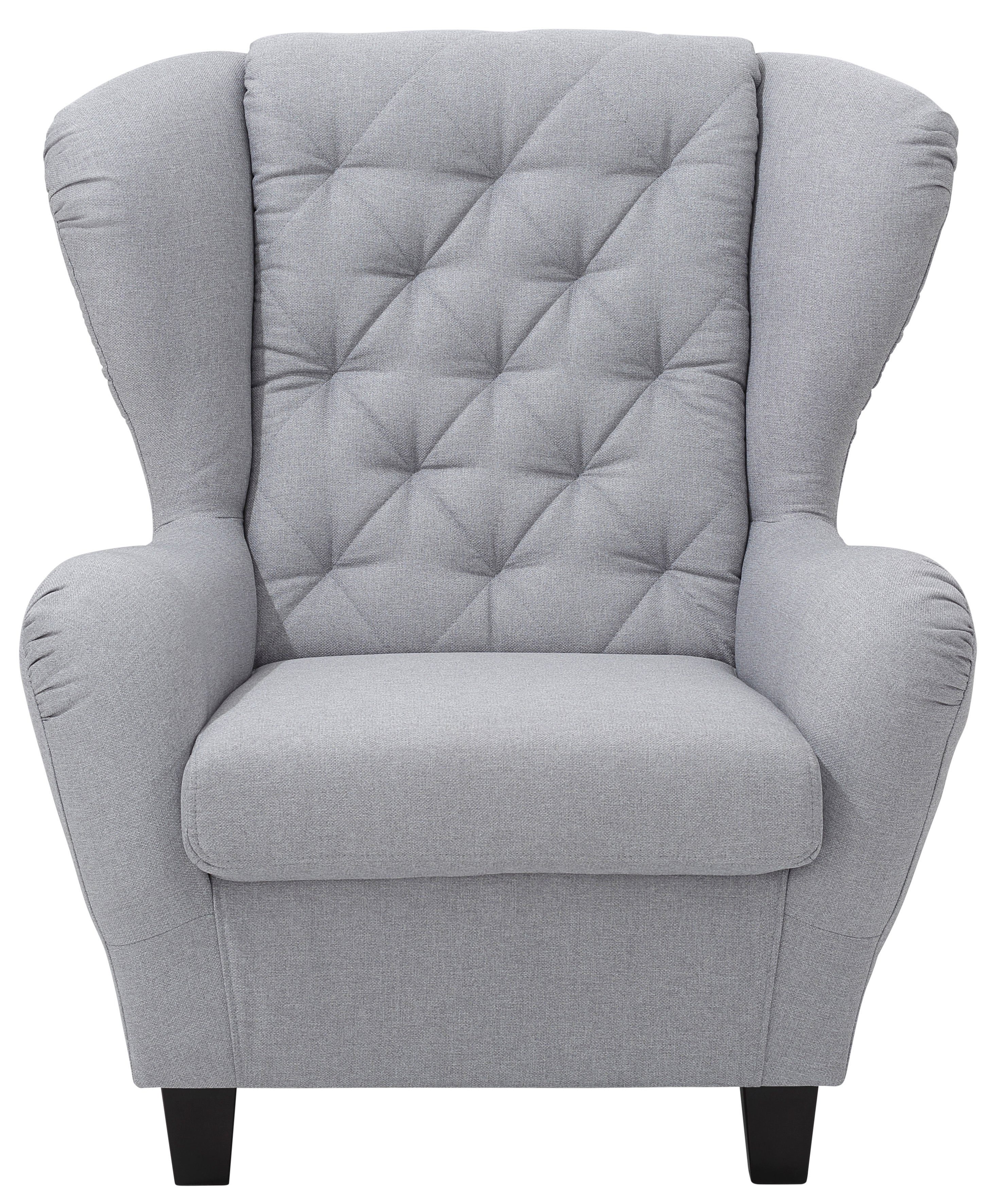 Home affaire Ohrensessel Alexandra, incl. Hocker, günstig online kaufen