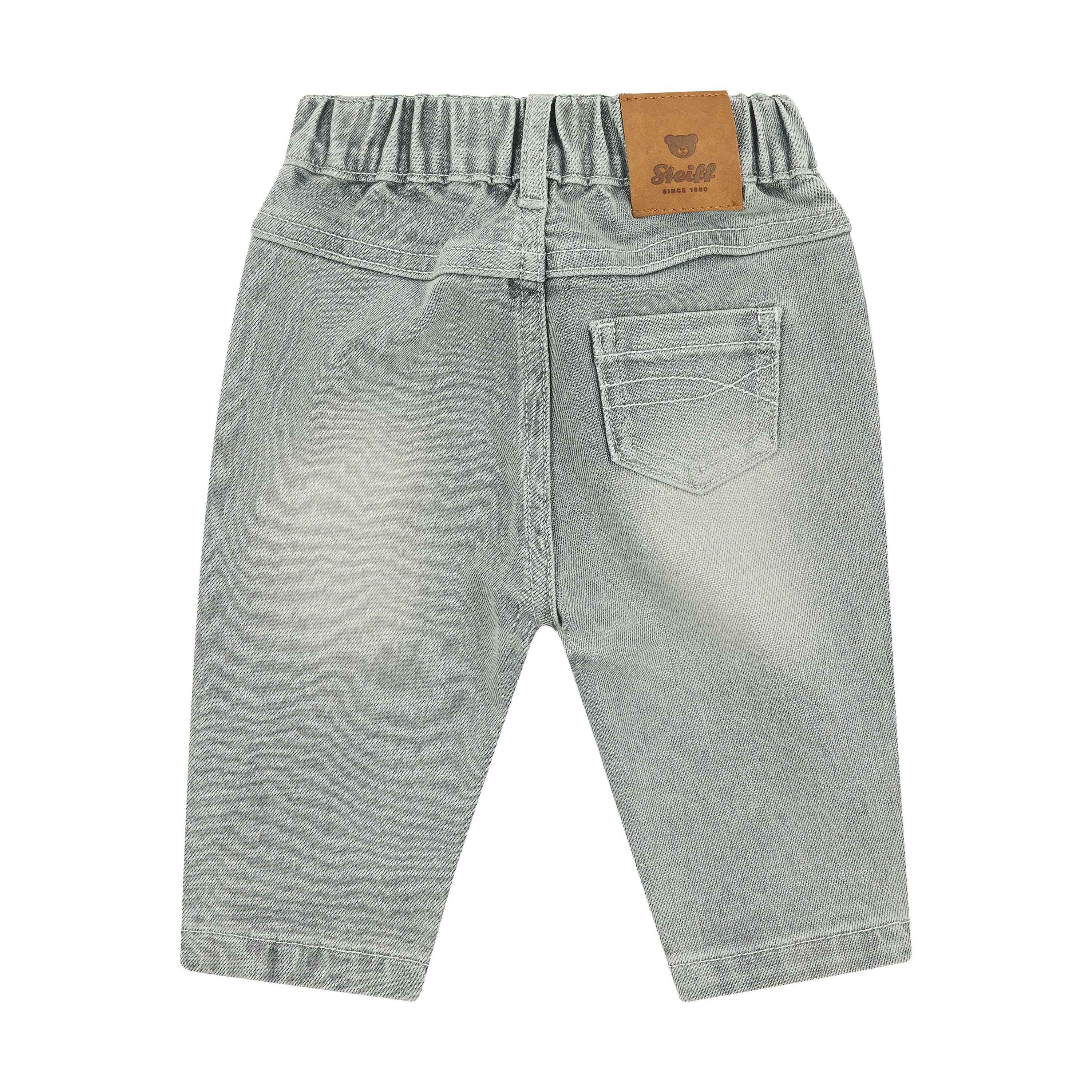 Steiff Regular-fit-Jeans Jeanshose Off to the Moon, Softbund