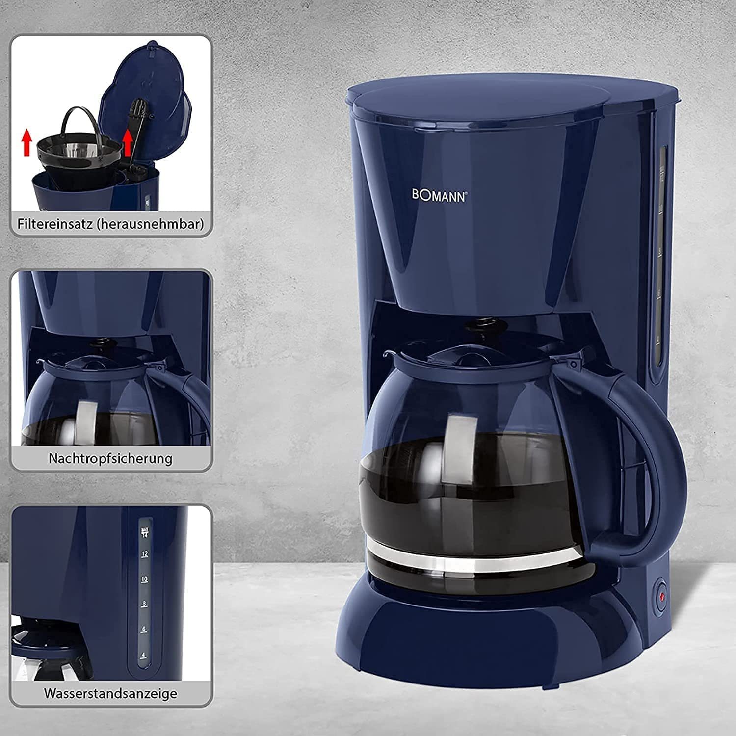 BOMANN Filterkaffeemaschine