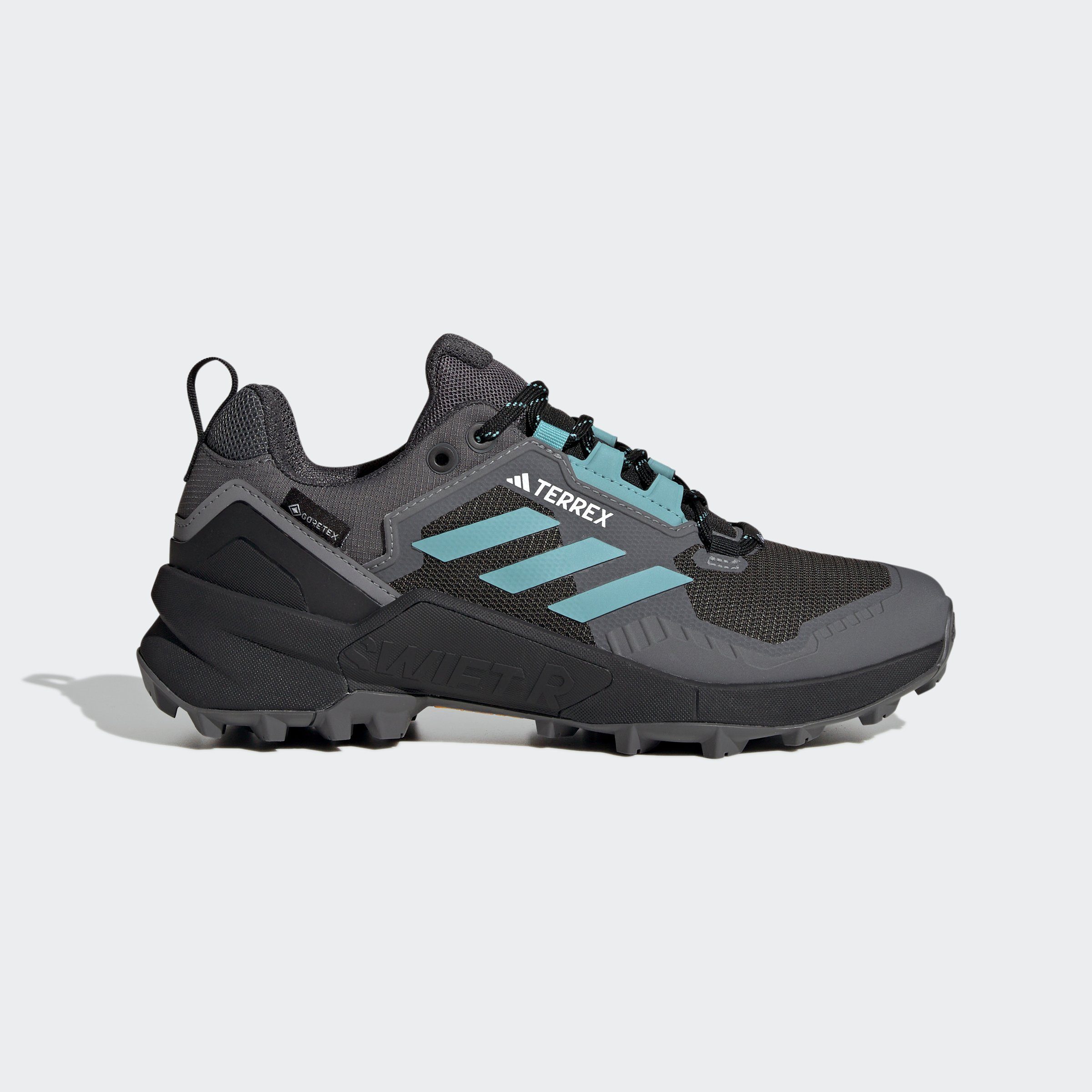 adidas TERREX TERREX SWIFT R3 wasserdicht Core Black Five GORE-TEX Ton Grey / Wanderschuh Mint 