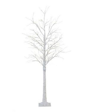 RAIKOU LED Baum Lichtenbaum / warm-weiße LEDs in Birkenmuster Lichterbaum Weihnachten, 8 Leuchtmodi, LED fest integriert, Warmweiß, mit Frenbediunung, 8 Leuchtmodi