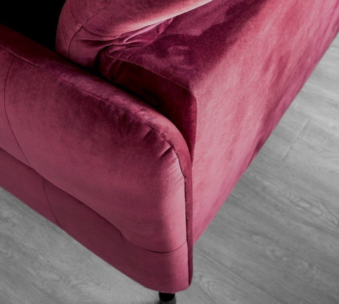 Eltap Ecksofa LORELLE Ausklappbare Couch Skandinavischen verstellbare Stil, Bettkasten, Kopfstützen Kronos 19 im Schlaffunktion