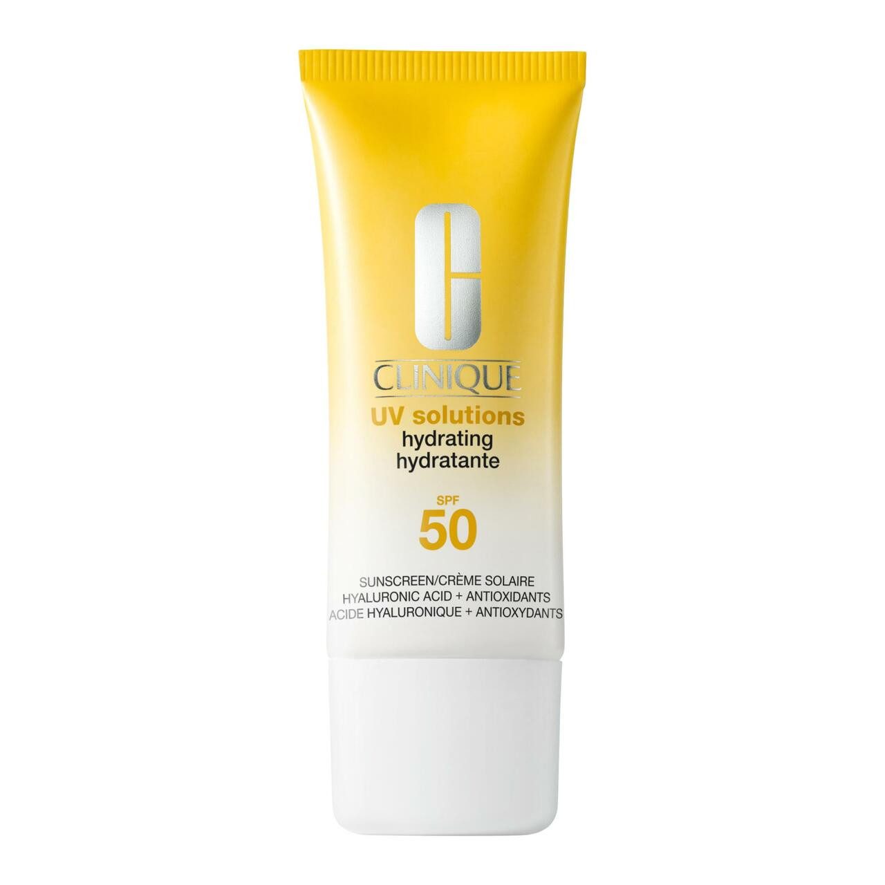 CLINIQUE Sonnenschutzcreme UV Solutions Hydrating Sunscream SPF50, für Alle Hauttypen