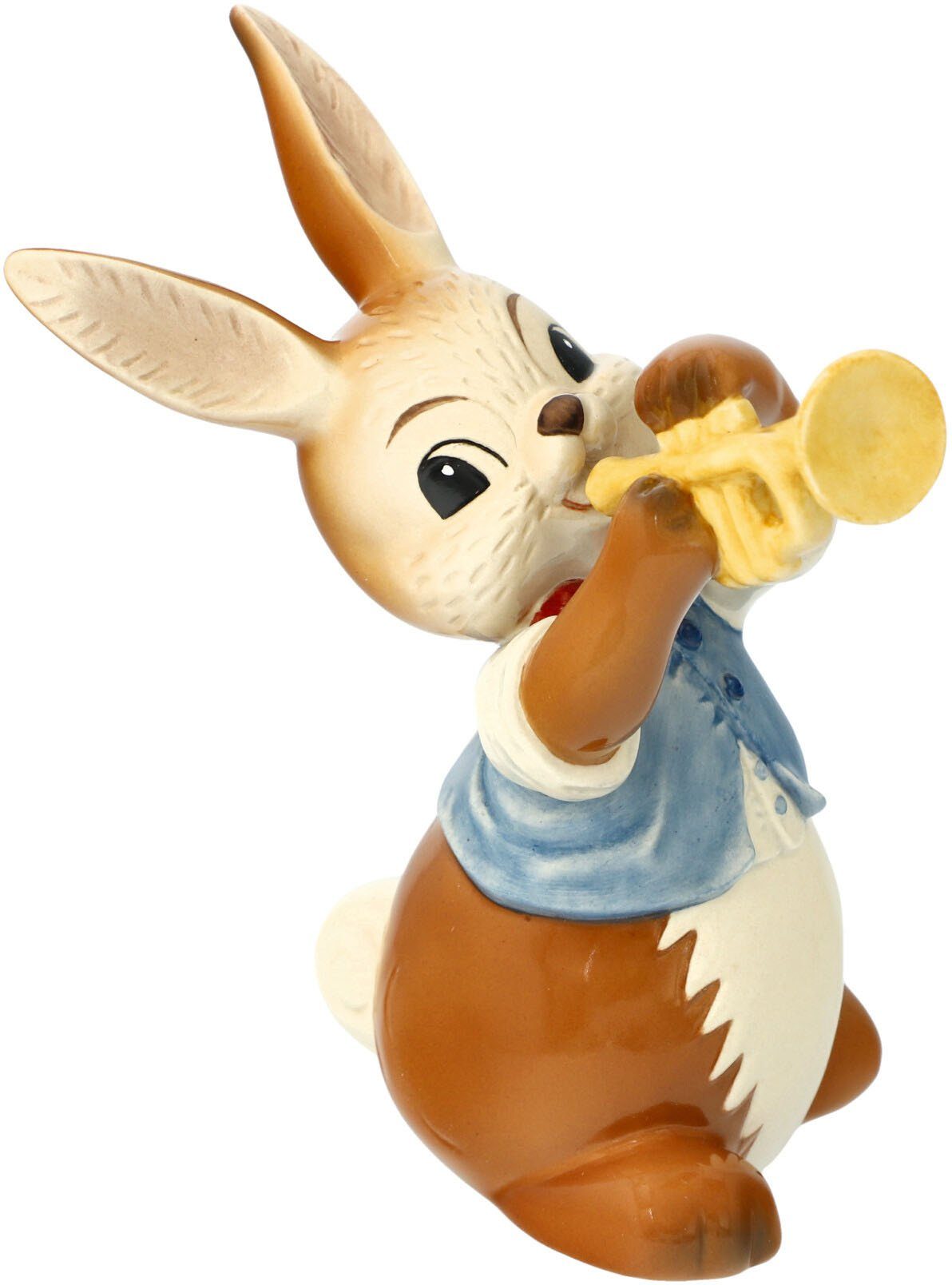 Goebel Osterhase Trompetensolo (1 St), Sammelfigur aus Steingut