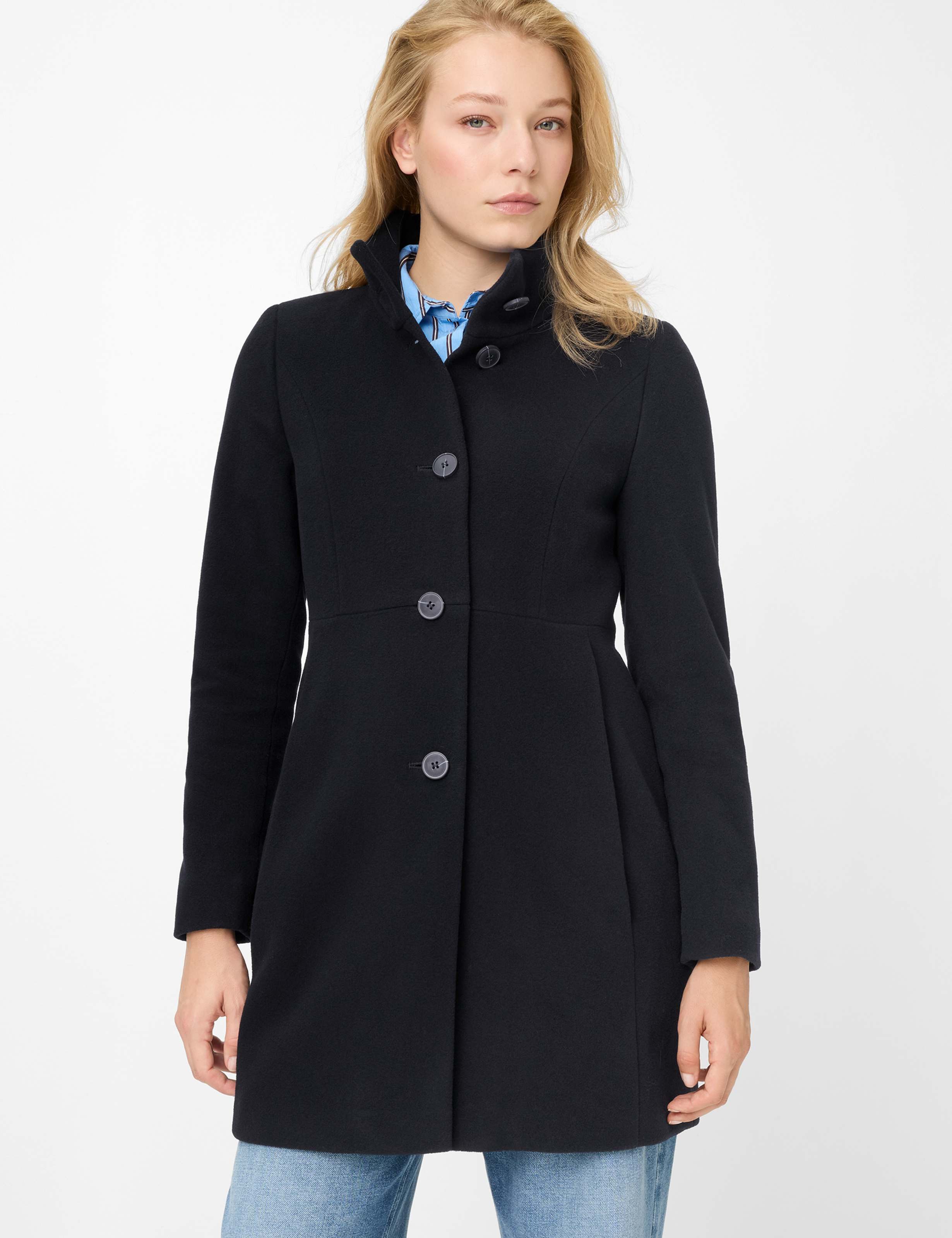 Fuchs Schmitt Outdoorjacke Style Wollmantel Venedig