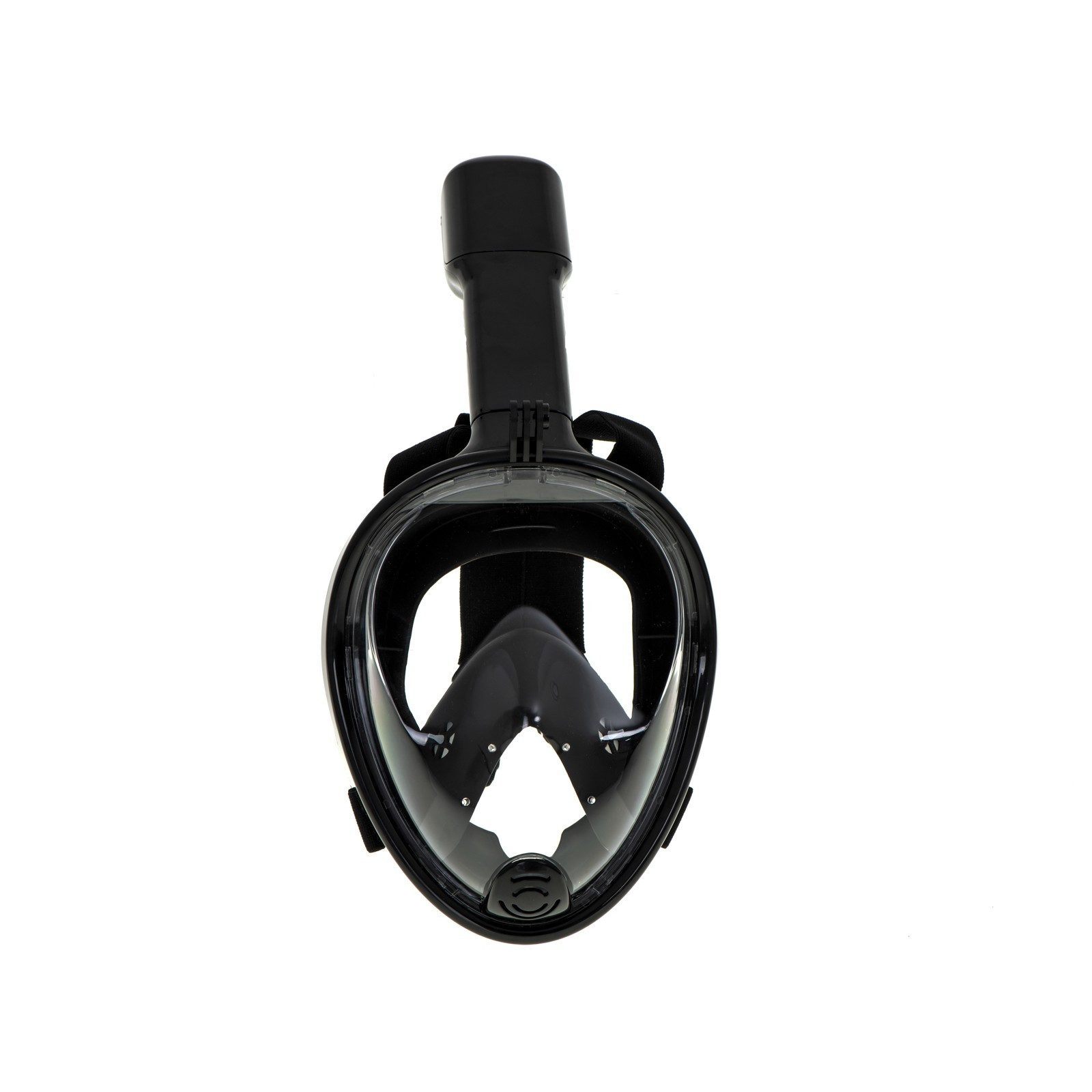 Ikonka Tauchermaske Schnorchelmaske Vollgesichtsmaske Tauchbrille, (Spar-Set, 1-St., 24 x 22 cm faltbar), Vollgesichtsmaske, faltbar, Panoramasicht, GoPro-Halterung