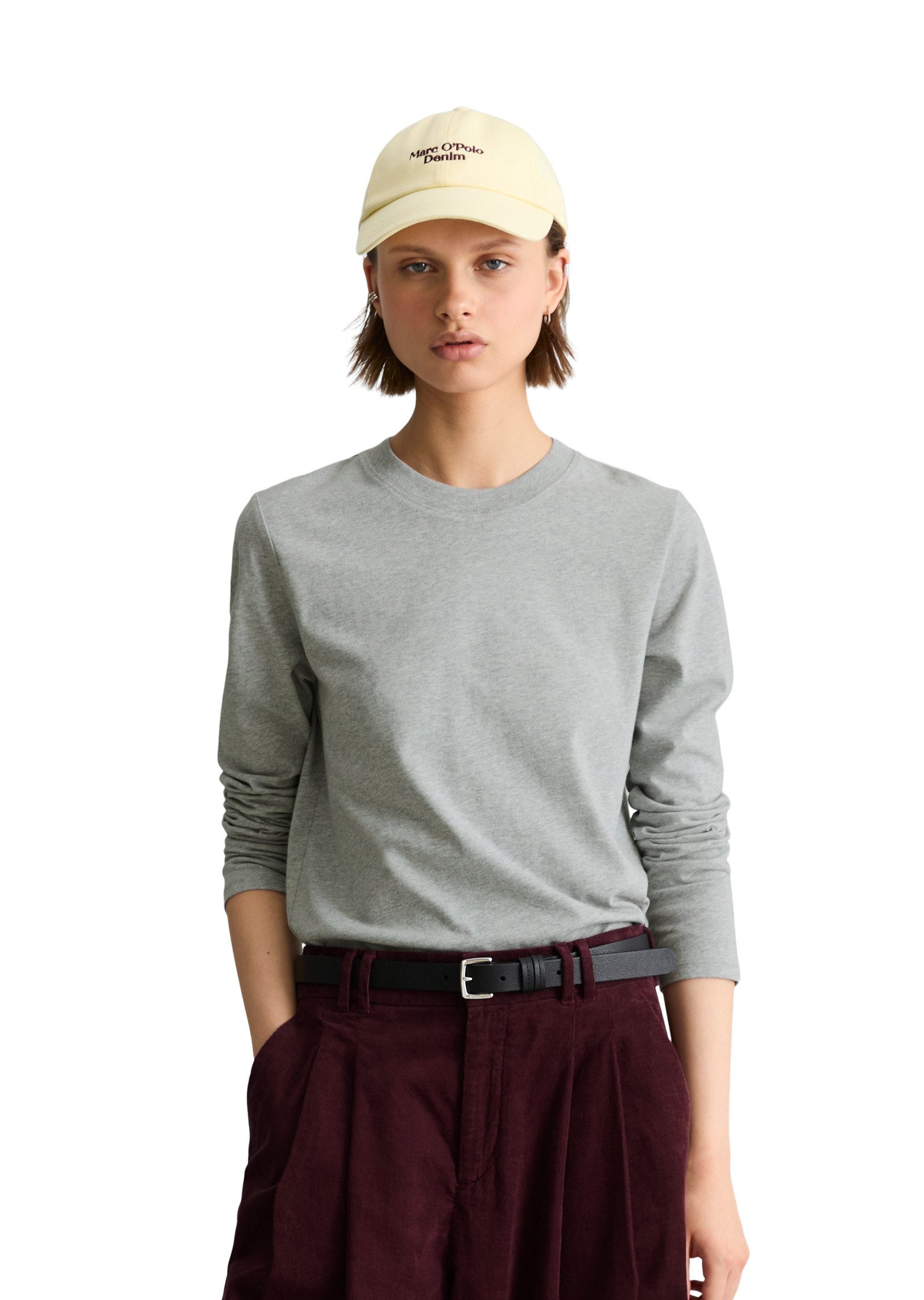 Marc O'Polo DENIM Langarmshirt aus Organic Cotton