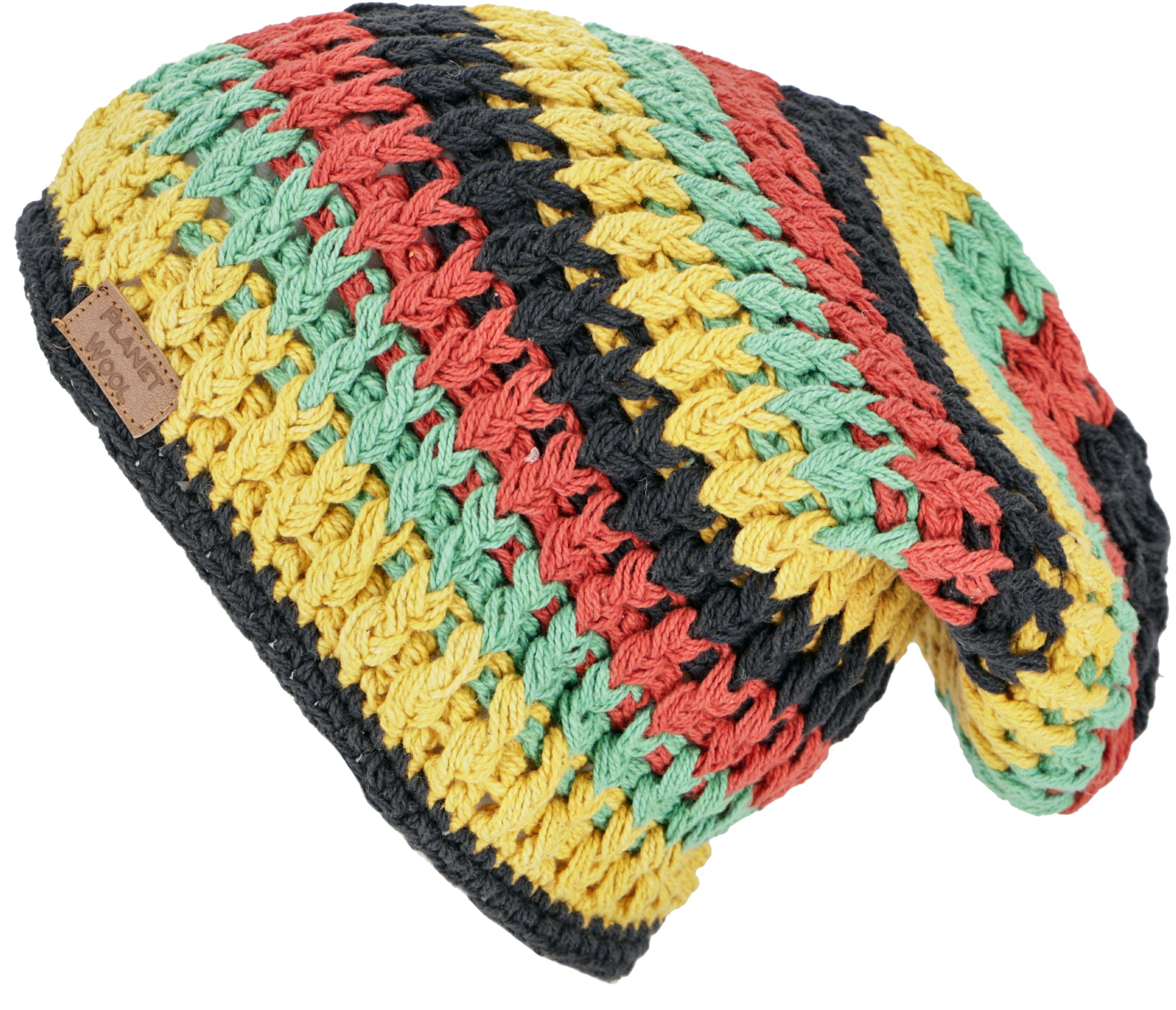 Guru-Shop Strickmütze »Beanie, Baumwoll Mütze, Nepalmütze - rasta« online  kaufen | OTTO