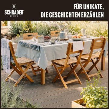 Schrader Hartholzöl - 2,5L - Pflege- und Schutzmittel für Innen- und Außenbereich - hell, Ideal für Gartenmöbel, Zäune, Türen, Fenster - Made in Germany