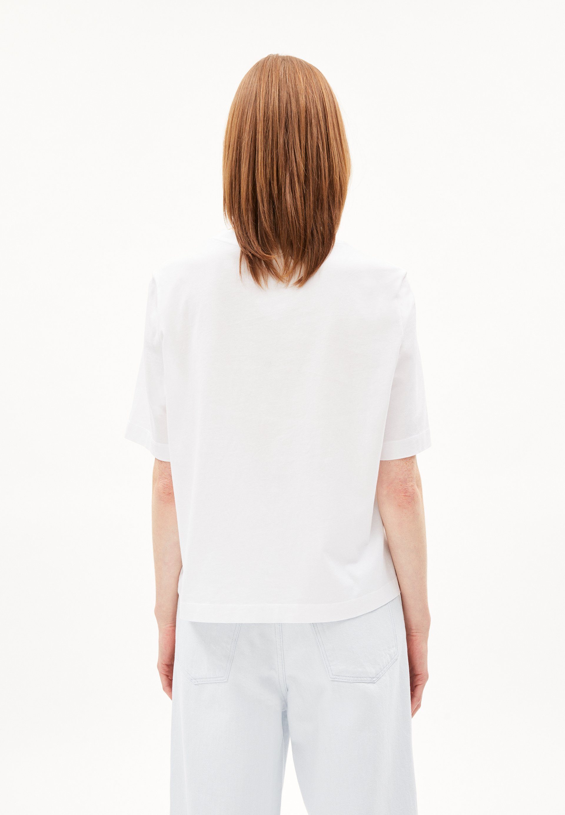 (1-tlg) CHEST keine LAYAA white Damen Details Armedangels ICON T-Shirt 3D