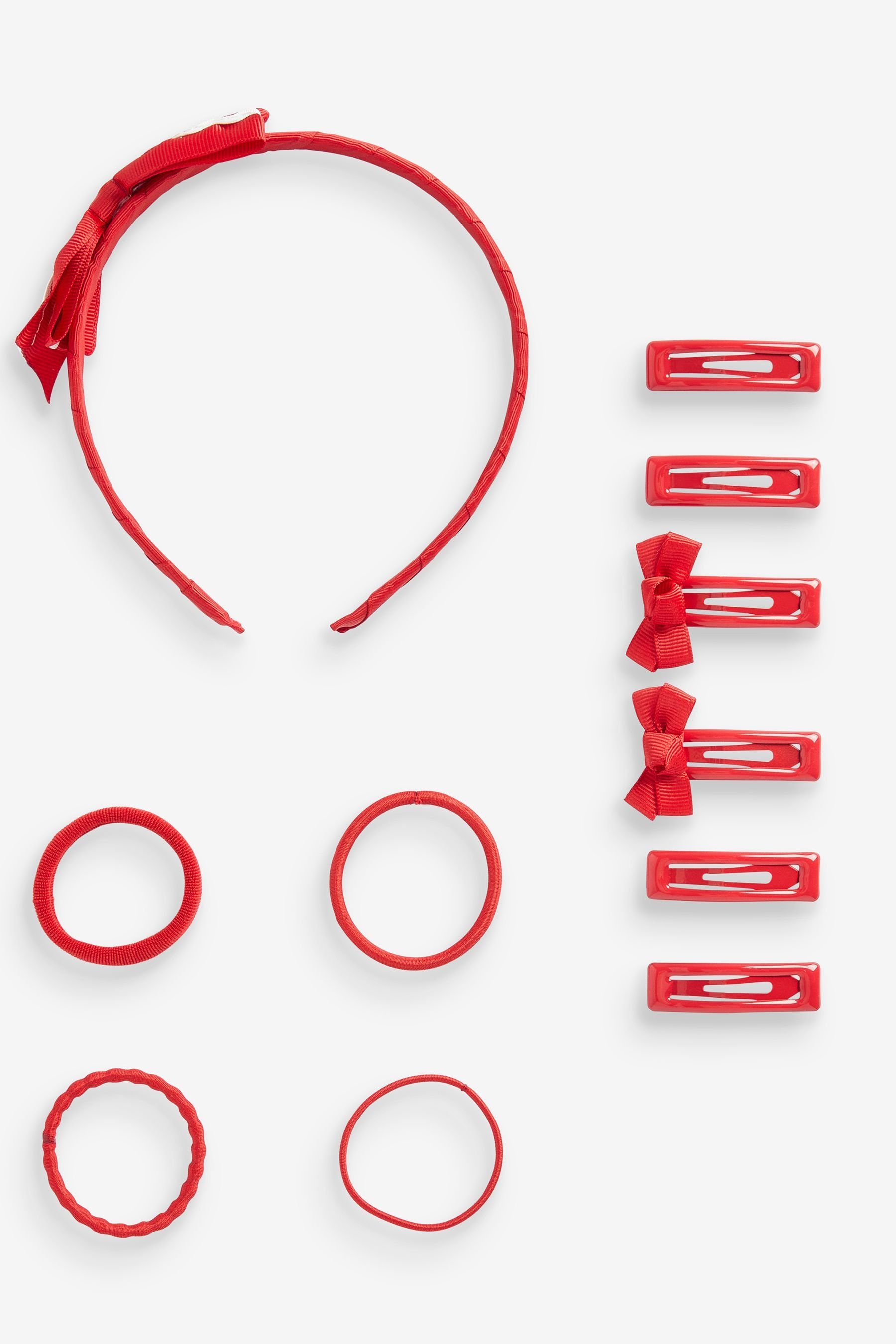 Next Haar-Accessoires Set Red Haarstyling-Set im