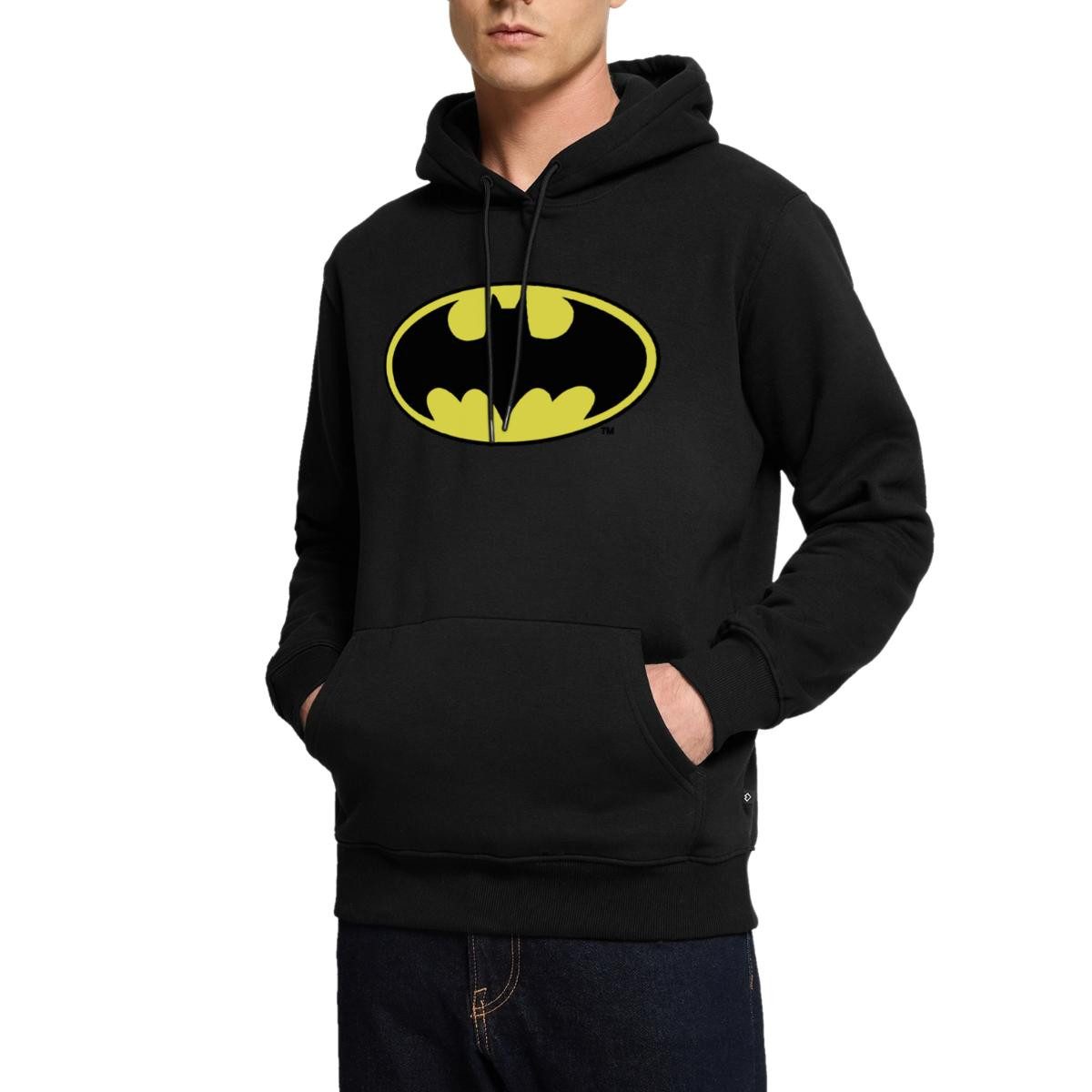 Hoodie DC Comics Batman Original Logo Herren Premium Hoodie