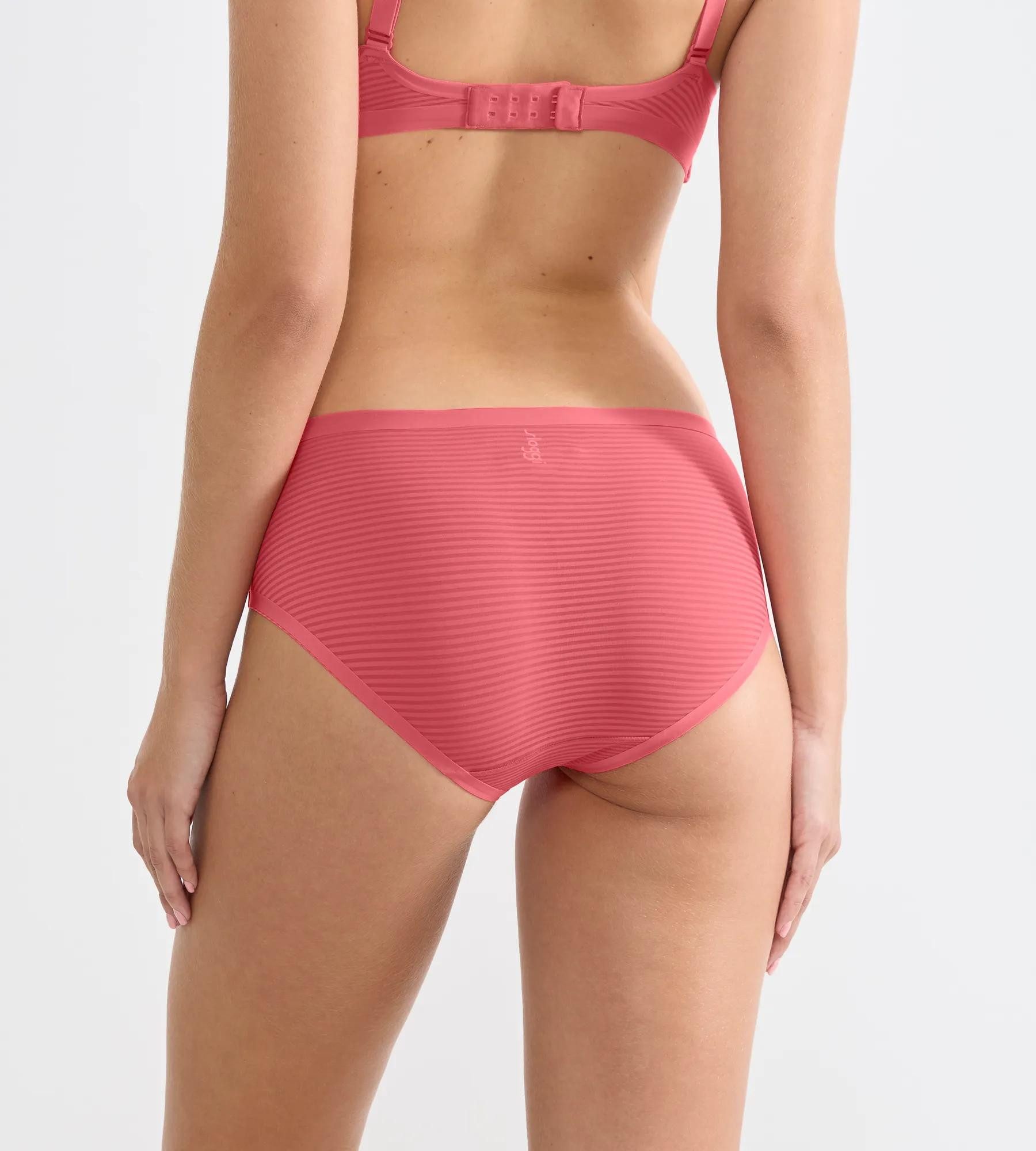 sloggi Hipster ZERO Feel Air atmungskativ, semi-transparenter Look, feine Streifen