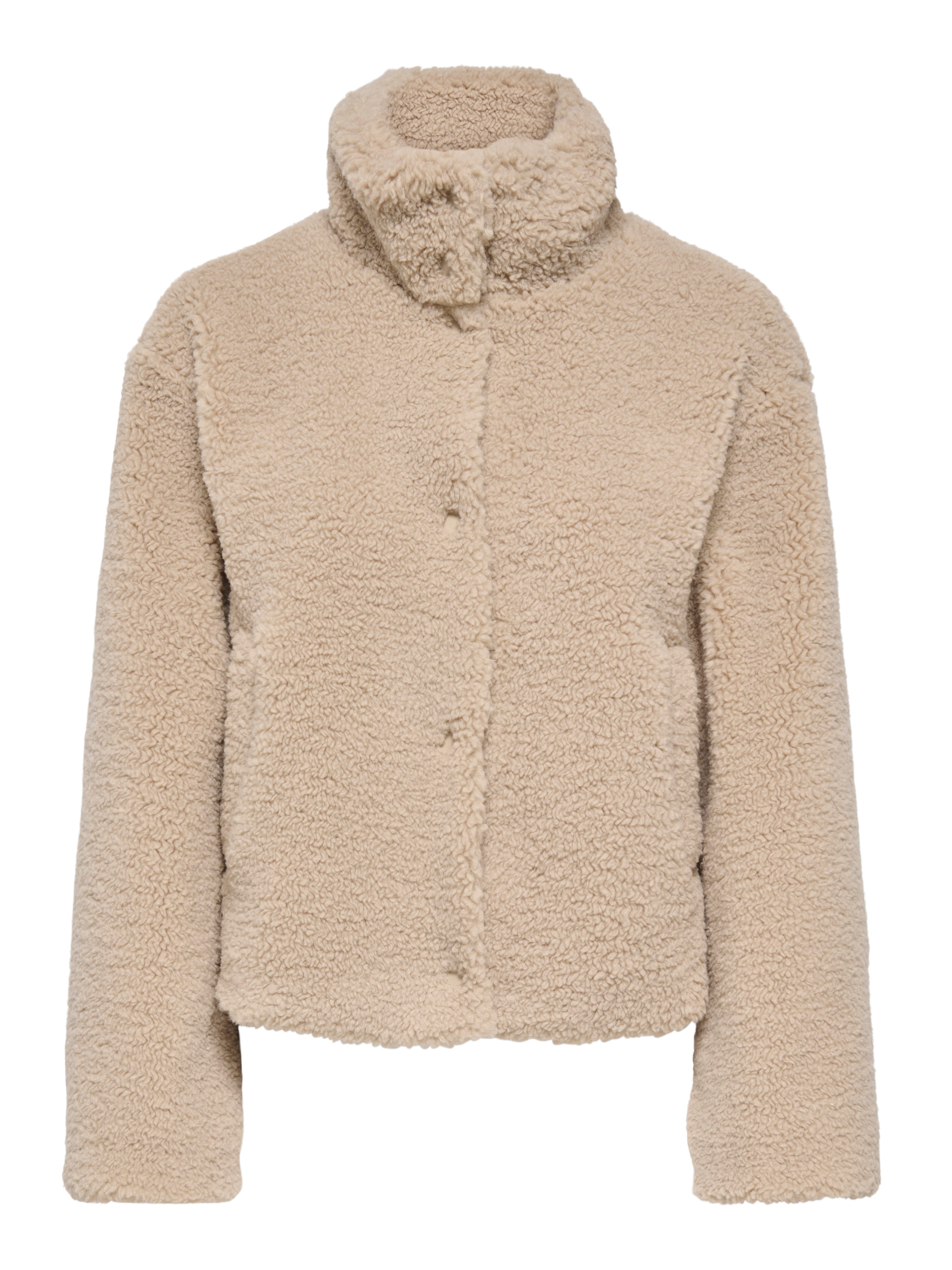 ONLY Plüschjacke ONLTORA TEDDY JACKET BF OTW Kunstfaser, Plüsch