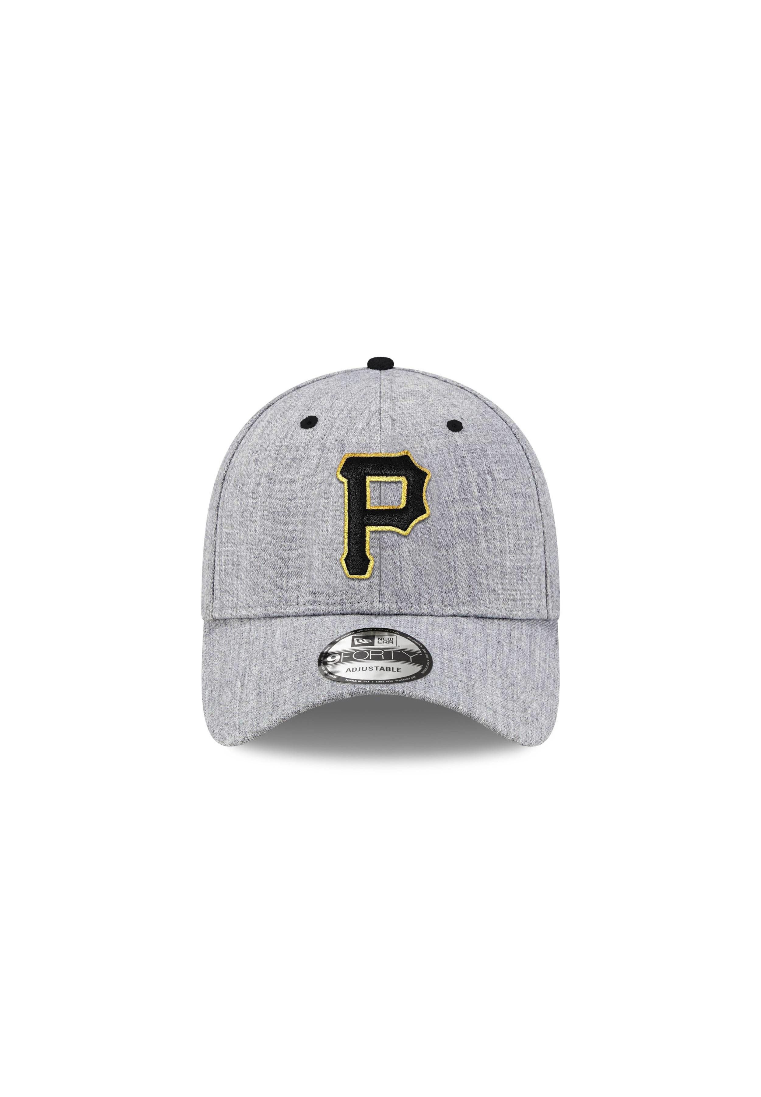 New Era Baseball Cap Pittsburgh Pirates Gray Heather 9Forty Cap New Era Grau (1-St)